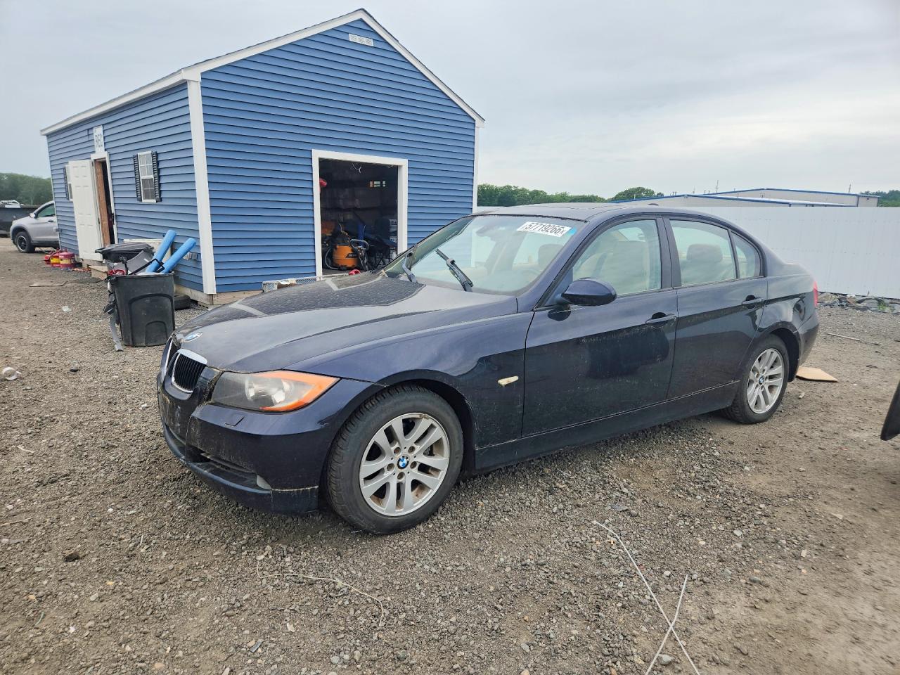 2006 Bmw 325 Xi Blue vin: WBAVD13556KV02715