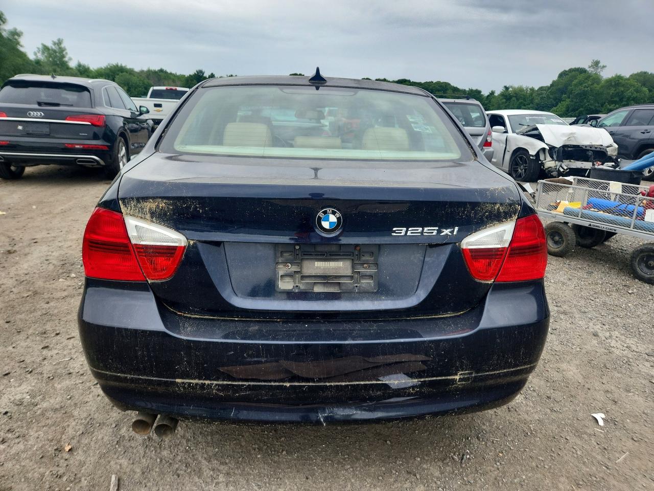 2006 Bmw 325 Xi Blue vin: WBAVD13556KV02715