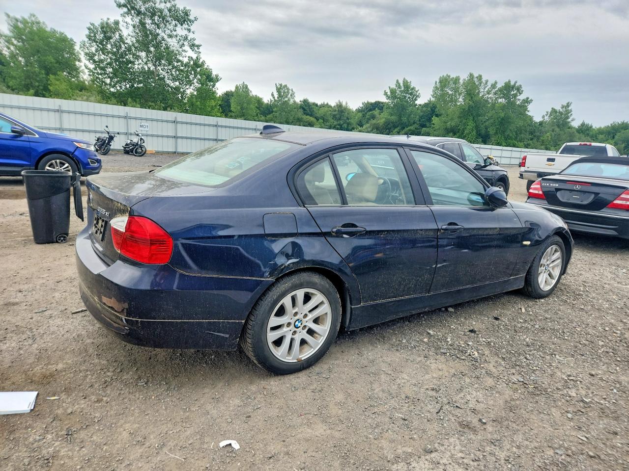 2006 Bmw 325 Xi Blue vin: WBAVD13556KV02715