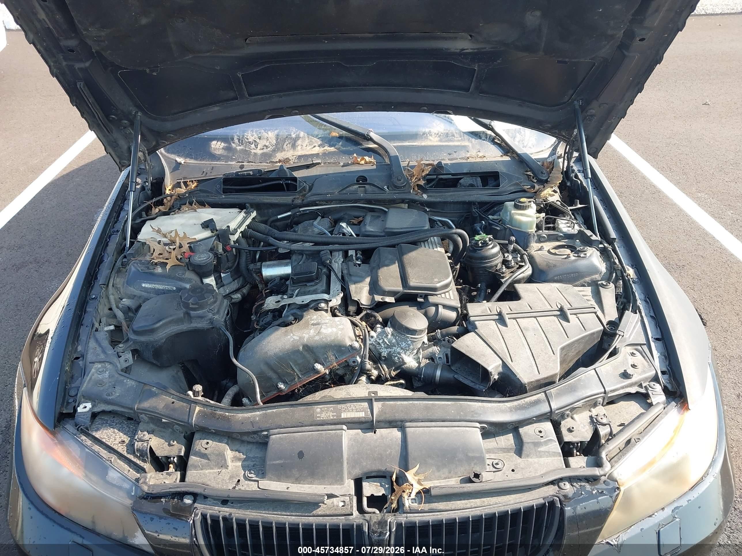 2006 Bmw 325xi   Черный vin: WBAVD13556KV10362