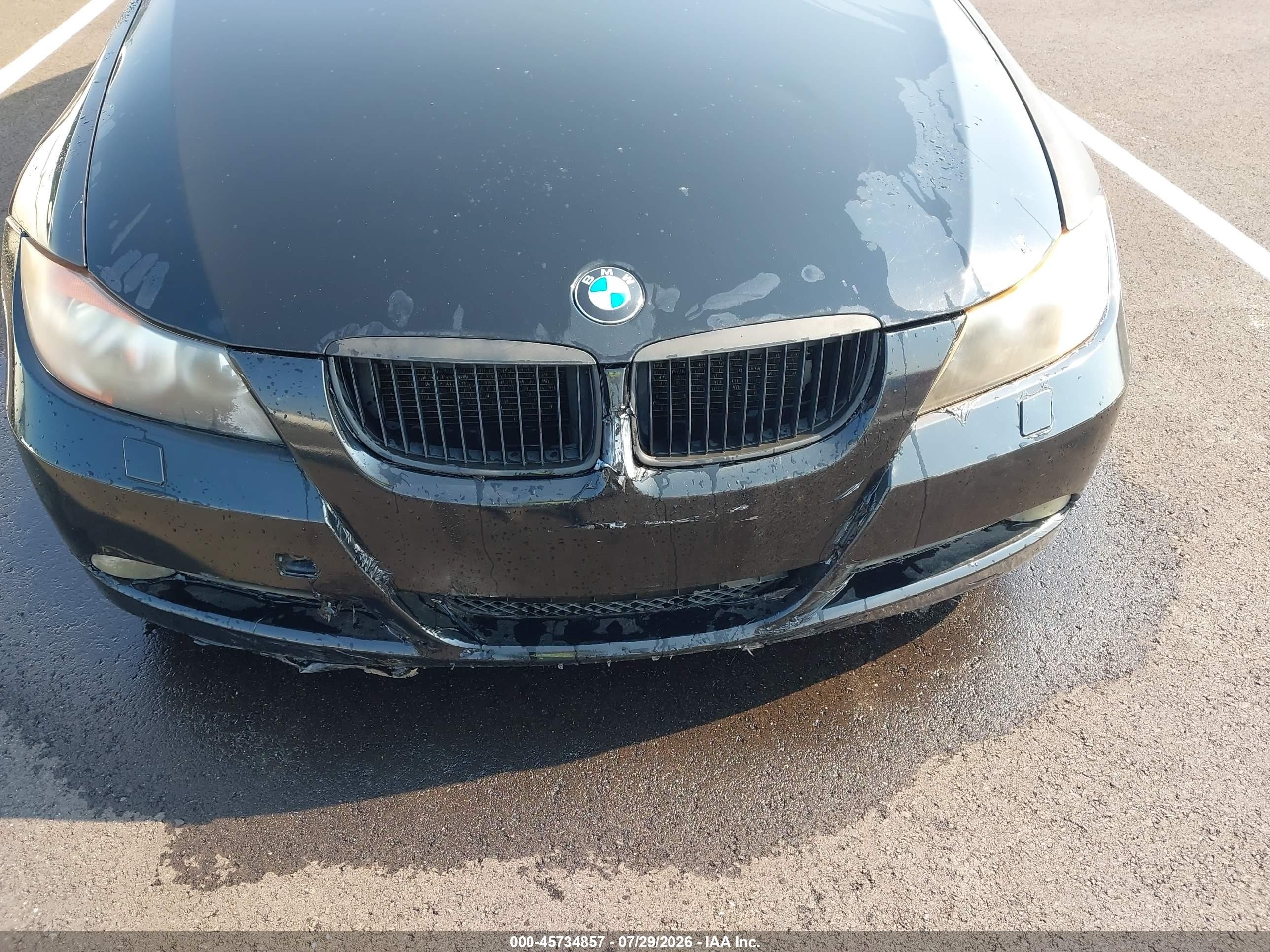 2006 Bmw 325xi   Черный vin: WBAVD13556KV10362