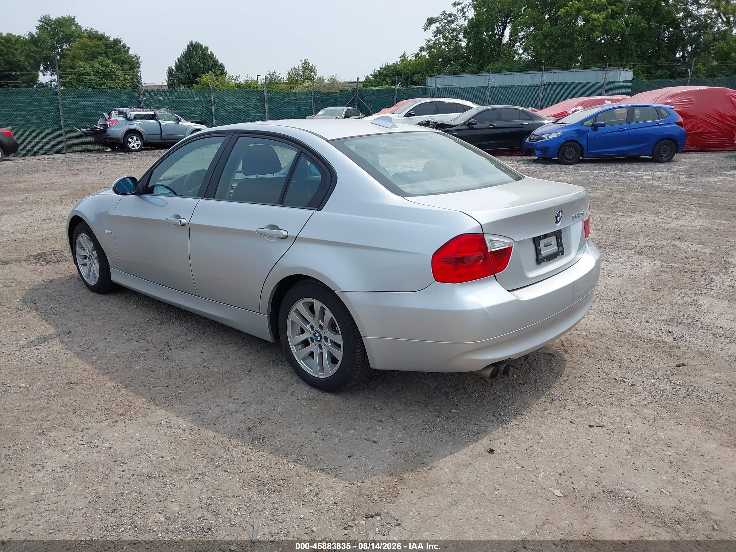 2006 Bmw 325xi   Silver vin: WBAVD13566KV02724