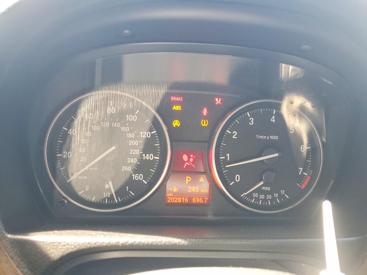 2006 Bmw 325 Xi Черный vin: WBAVD13576KV03042