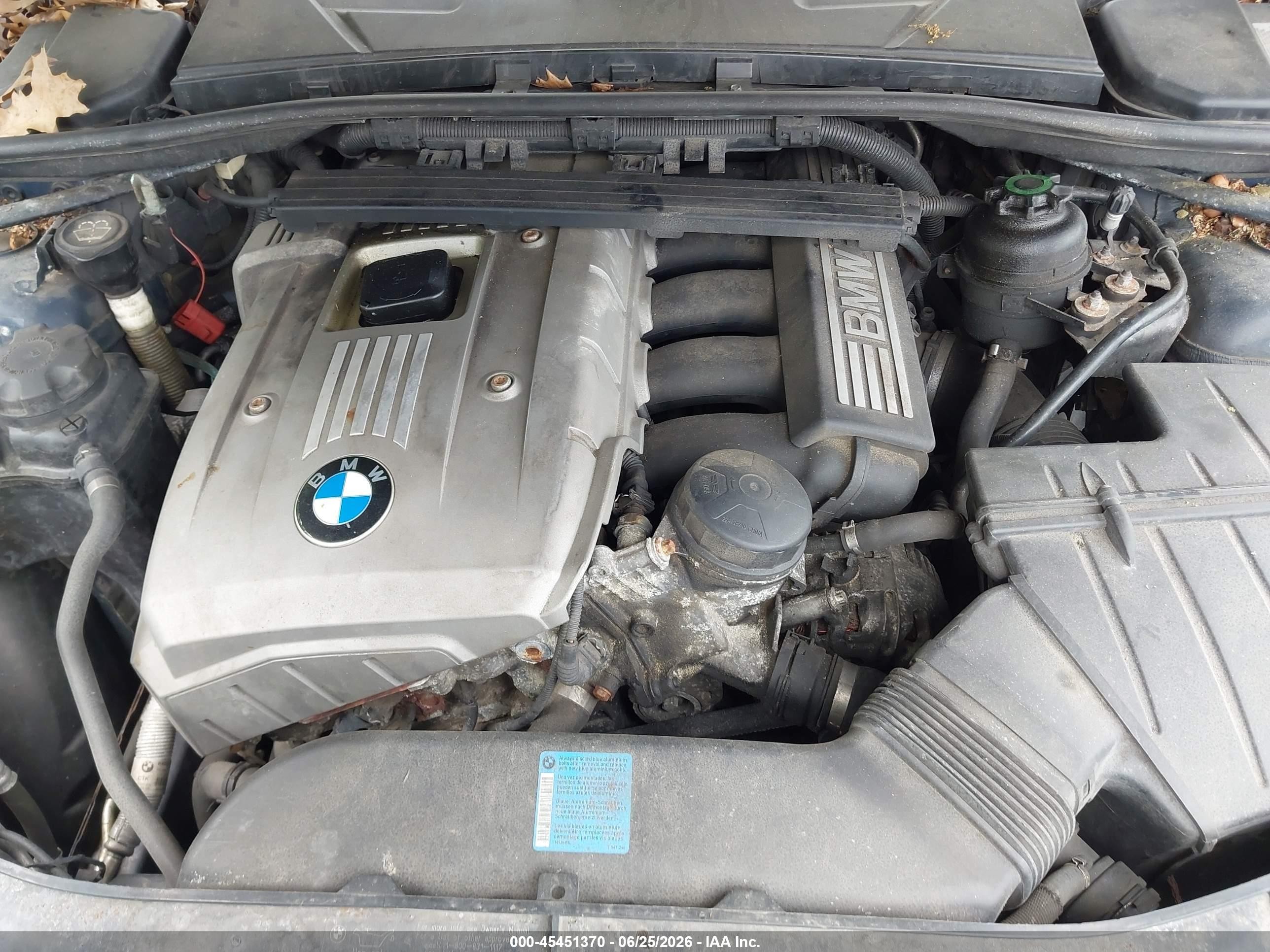 2006 Bmw 325xi   Dark Blue vin: WBAVD13576KV08323