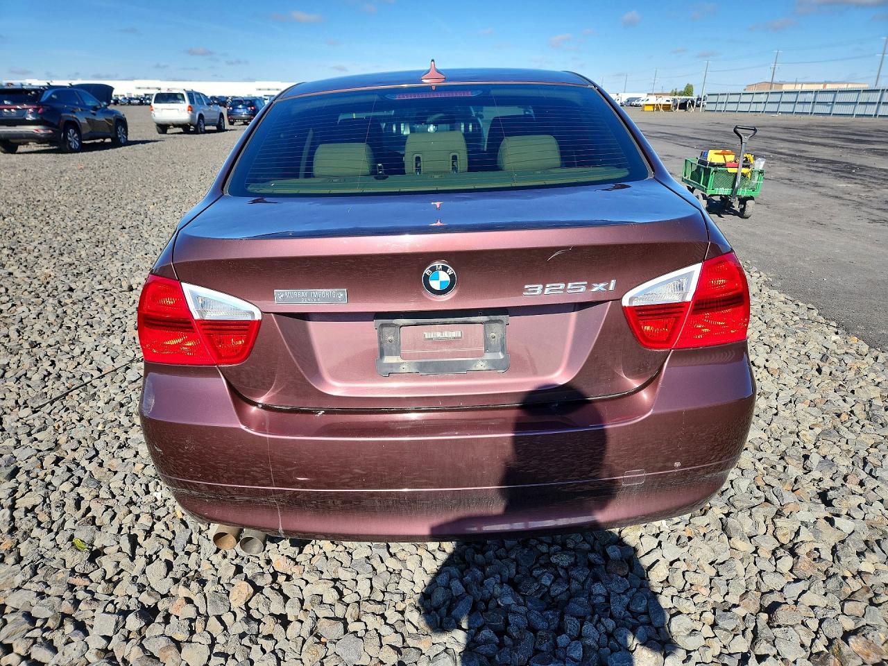 2006 Bmw 325 Xi Бордовый vin: WBAVD13586KV01302
