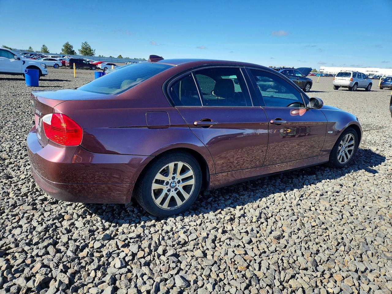 2006 Bmw 325 Xi Бордовый vin: WBAVD13586KV01302