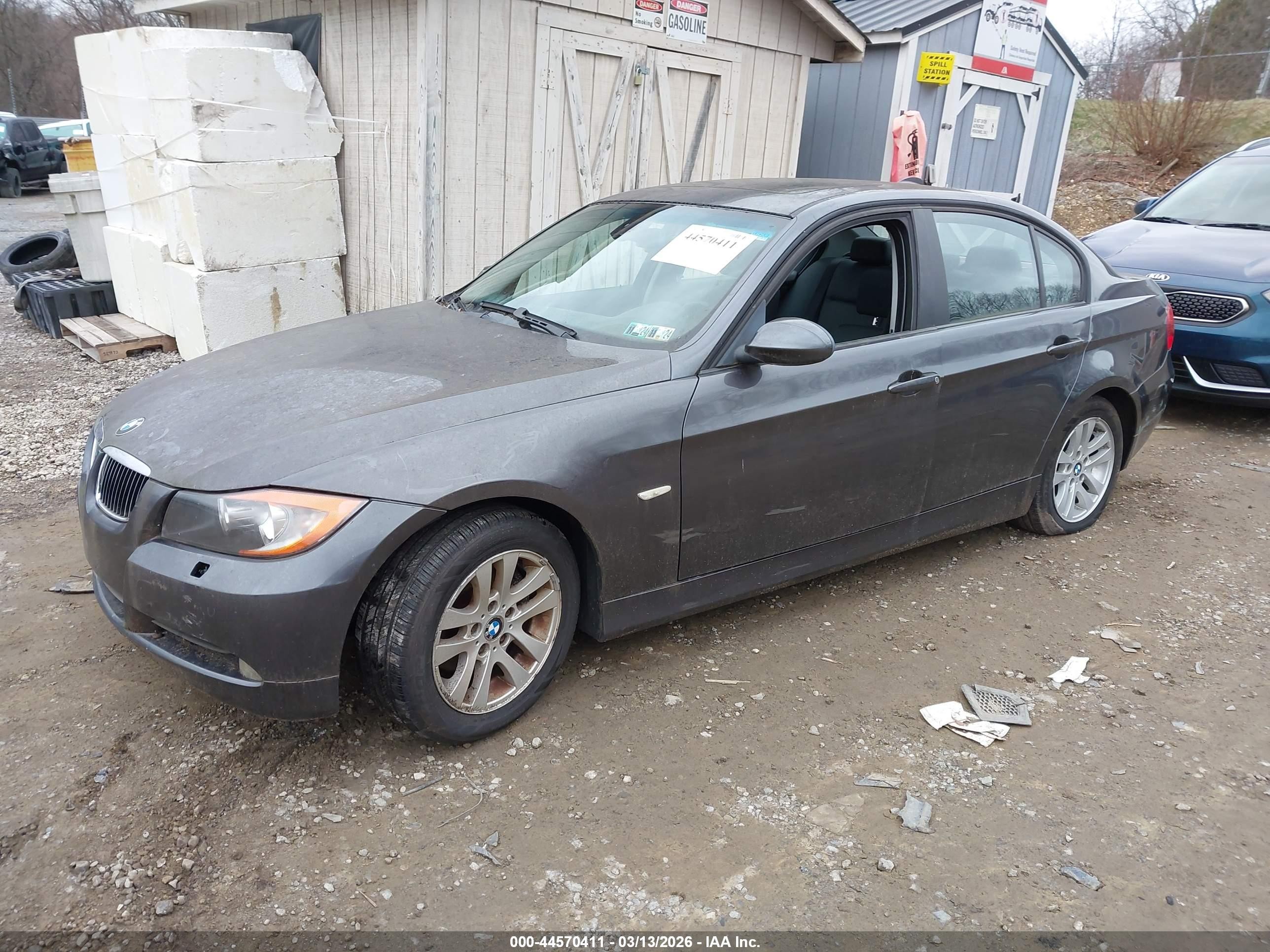 2006 Bmw 325xi   Gray vin: WBAVD135X6KT79218