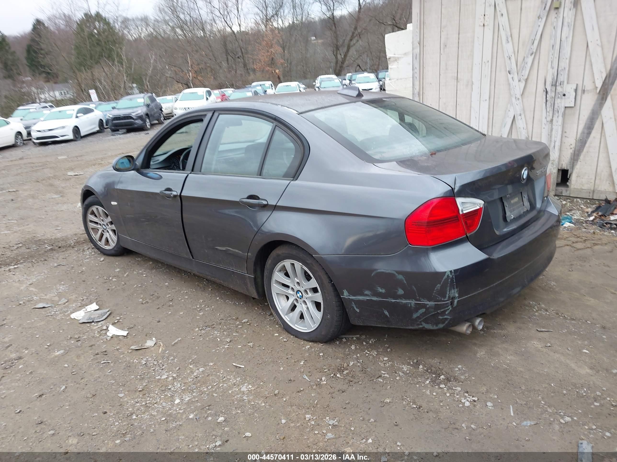 2006 Bmw 325xi   Gray vin: WBAVD135X6KT79218