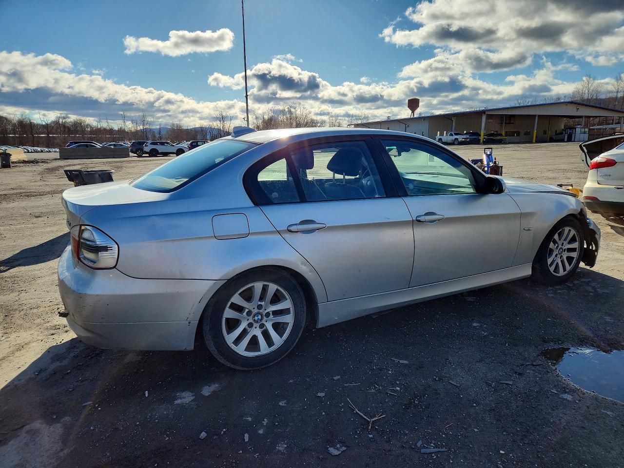 2006 Bmw 325 Xi Silver vin: WBAVD135X6KT79879