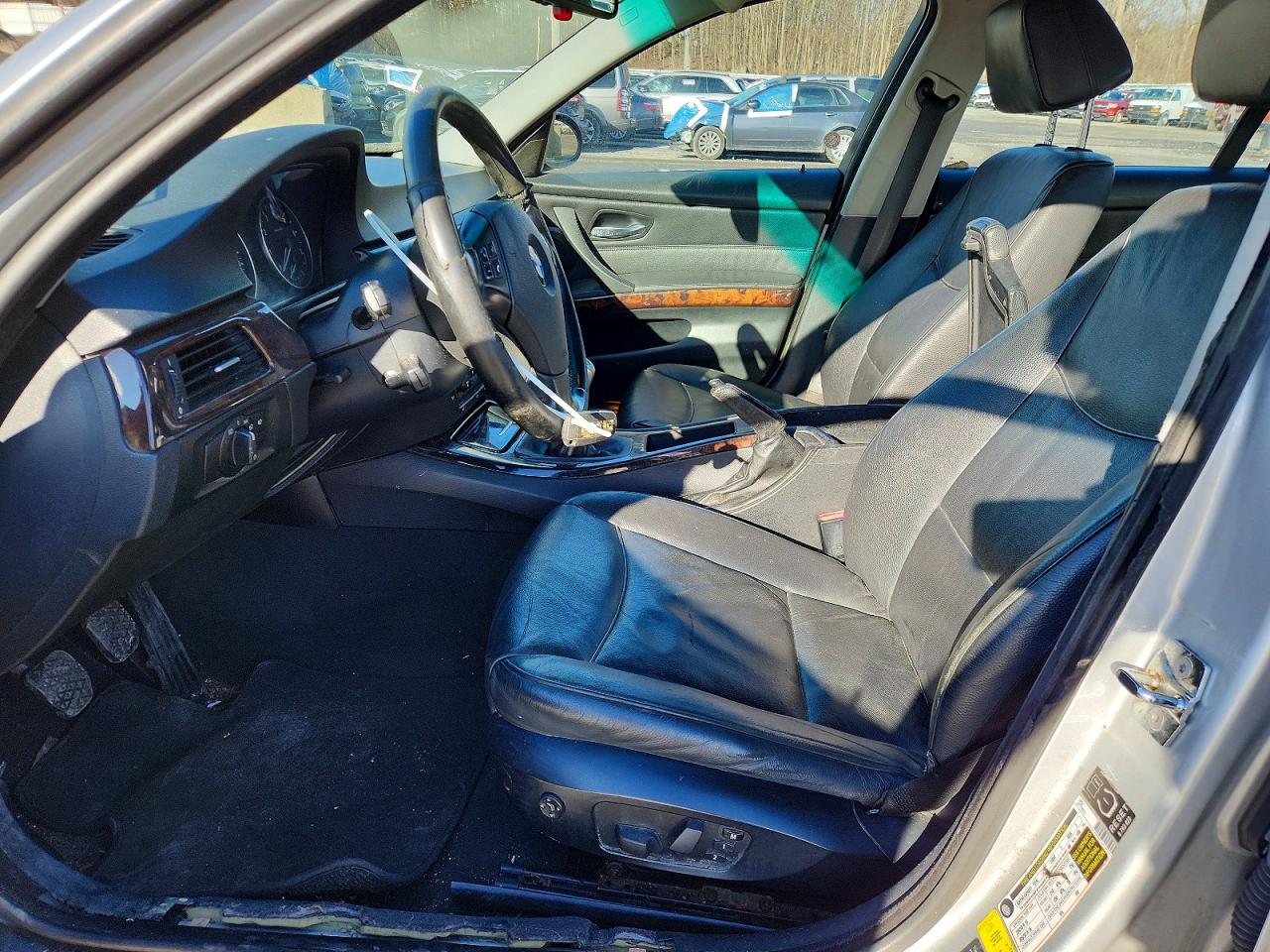 2006 Bmw 325 Xi Silver vin: WBAVD135X6KT79879