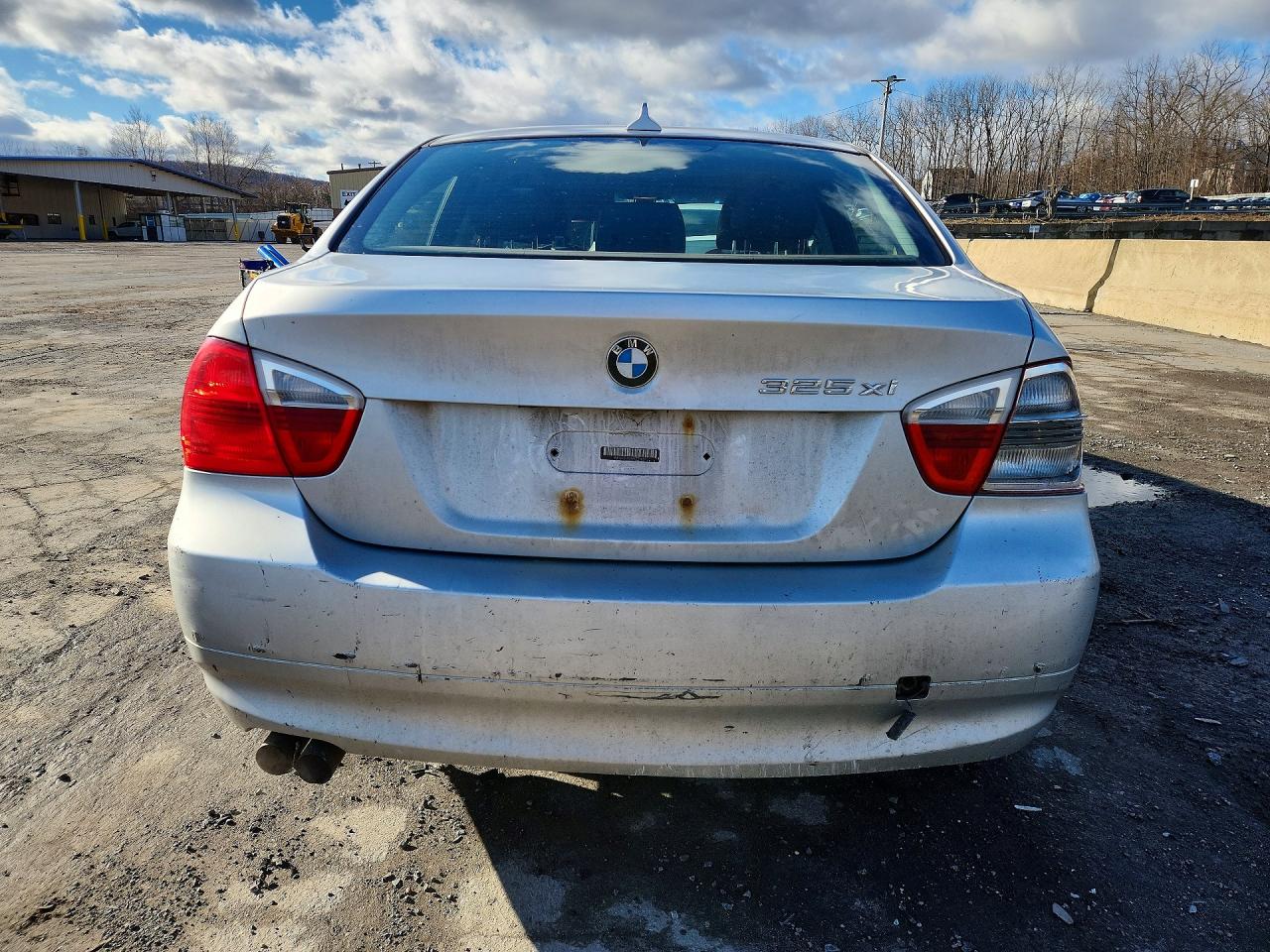 2006 Bmw 325 Xi Silver vin: WBAVD135X6KT79879