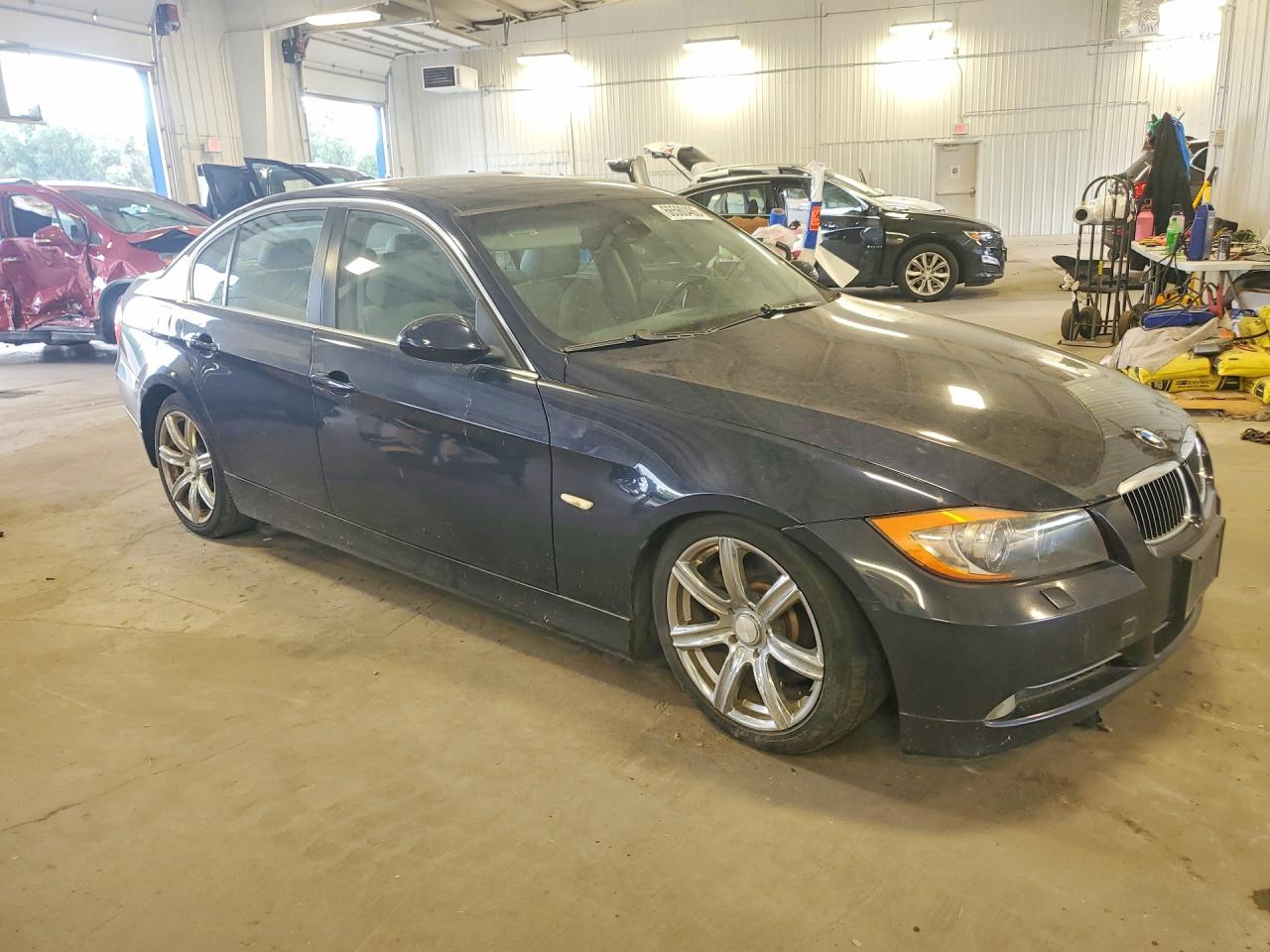 2006 Bmw 330 Xi Blue vin: WBAVD33526KL51103