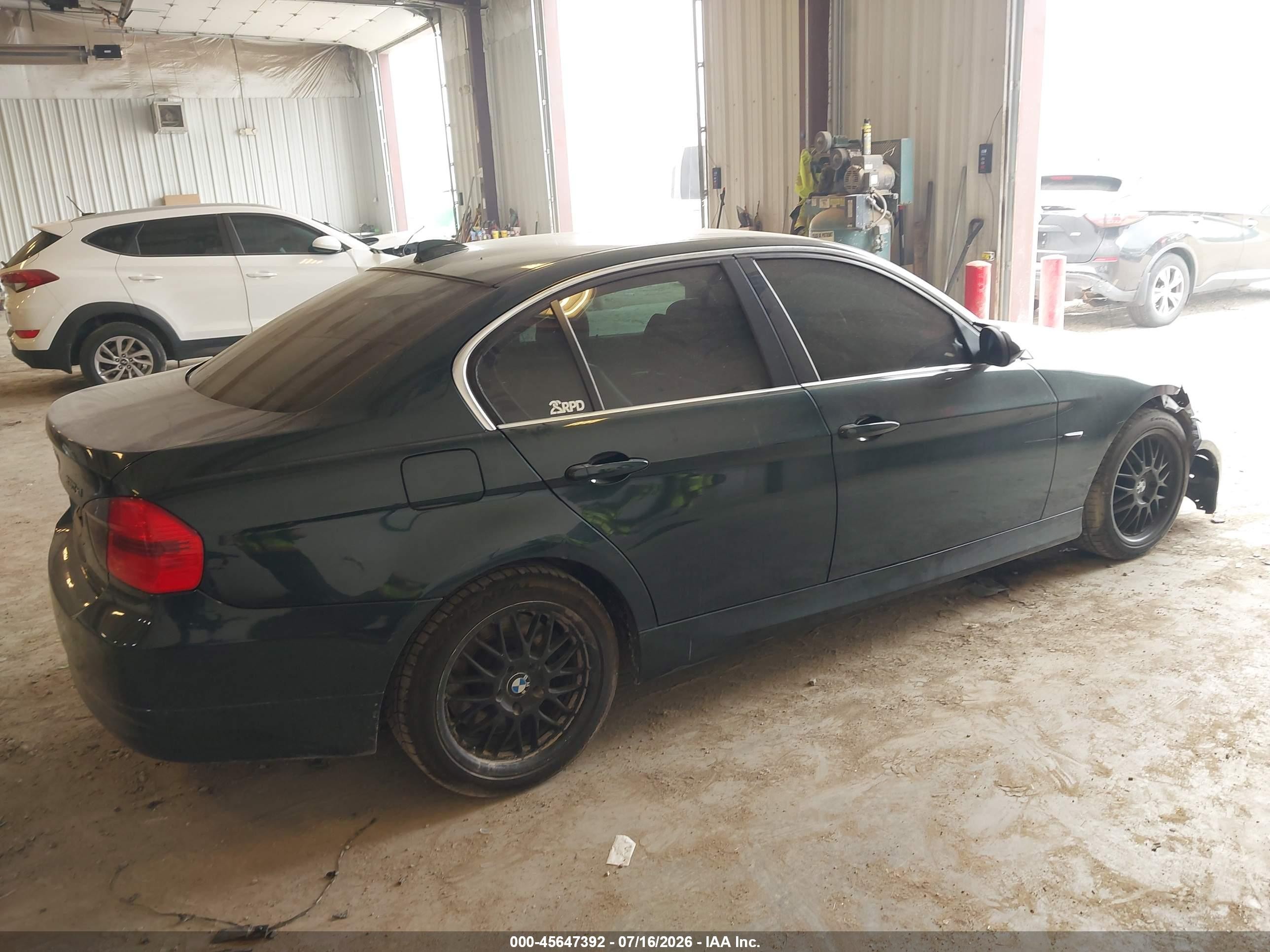 2006 Bmw 330xi   Green vin: WBAVD33546KL51782