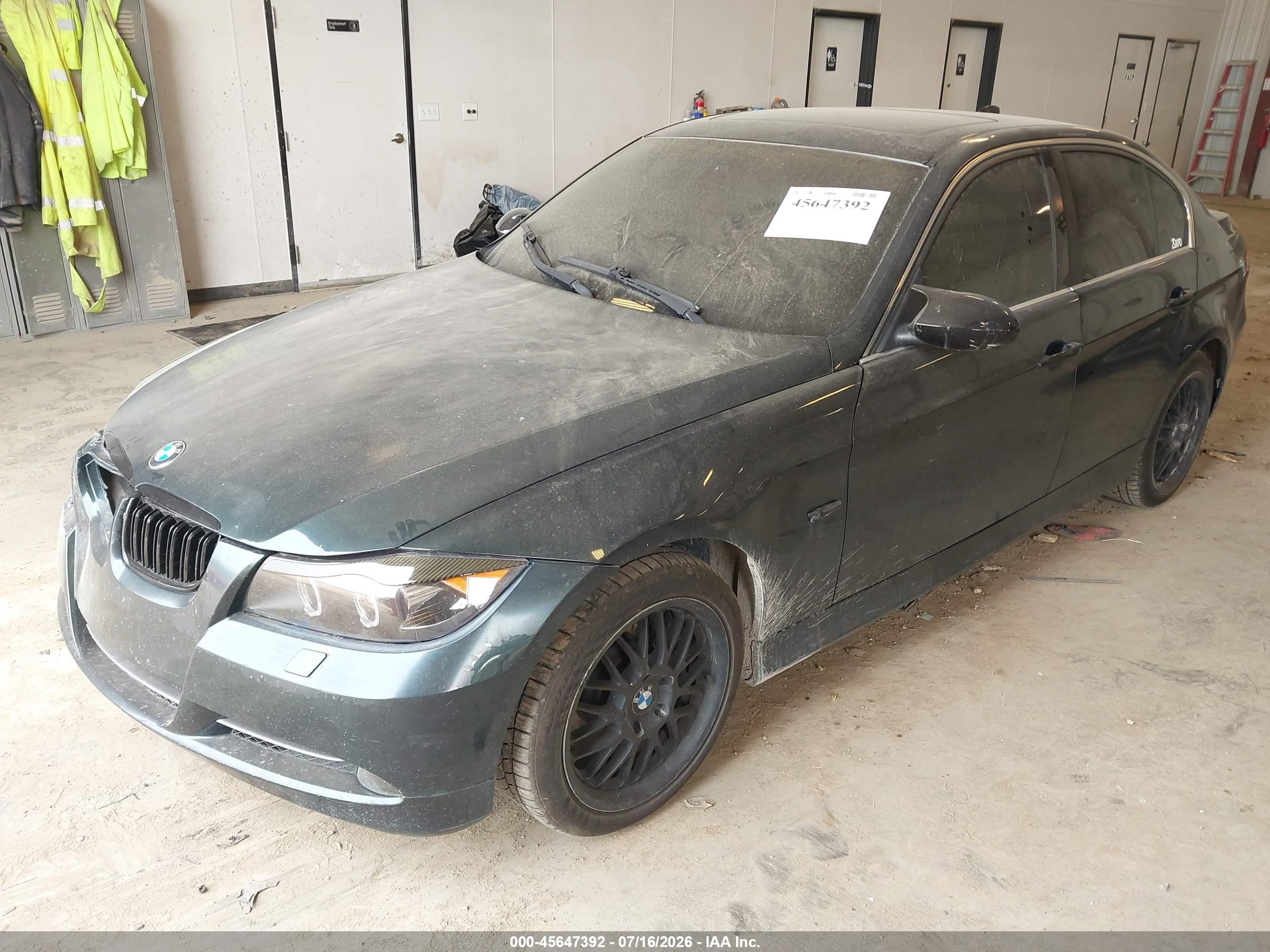 2006 Bmw 330xi   Green vin: WBAVD33546KL51782