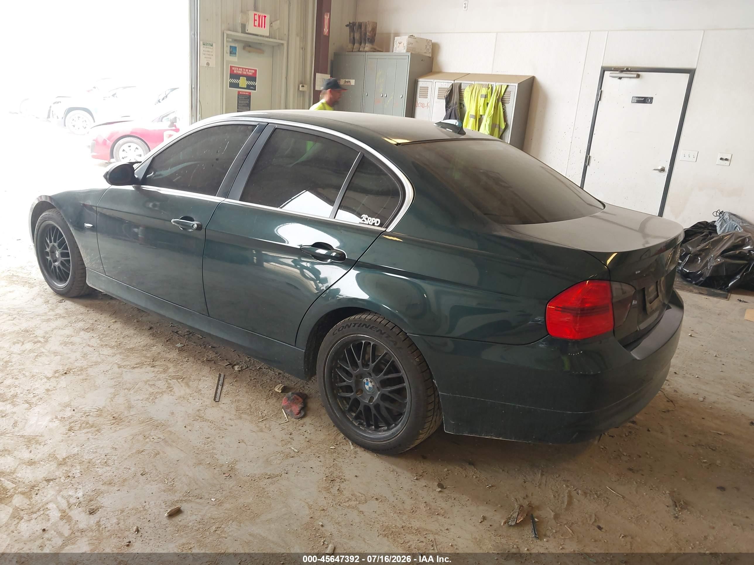 2006 Bmw 330xi   Green vin: WBAVD33546KL51782