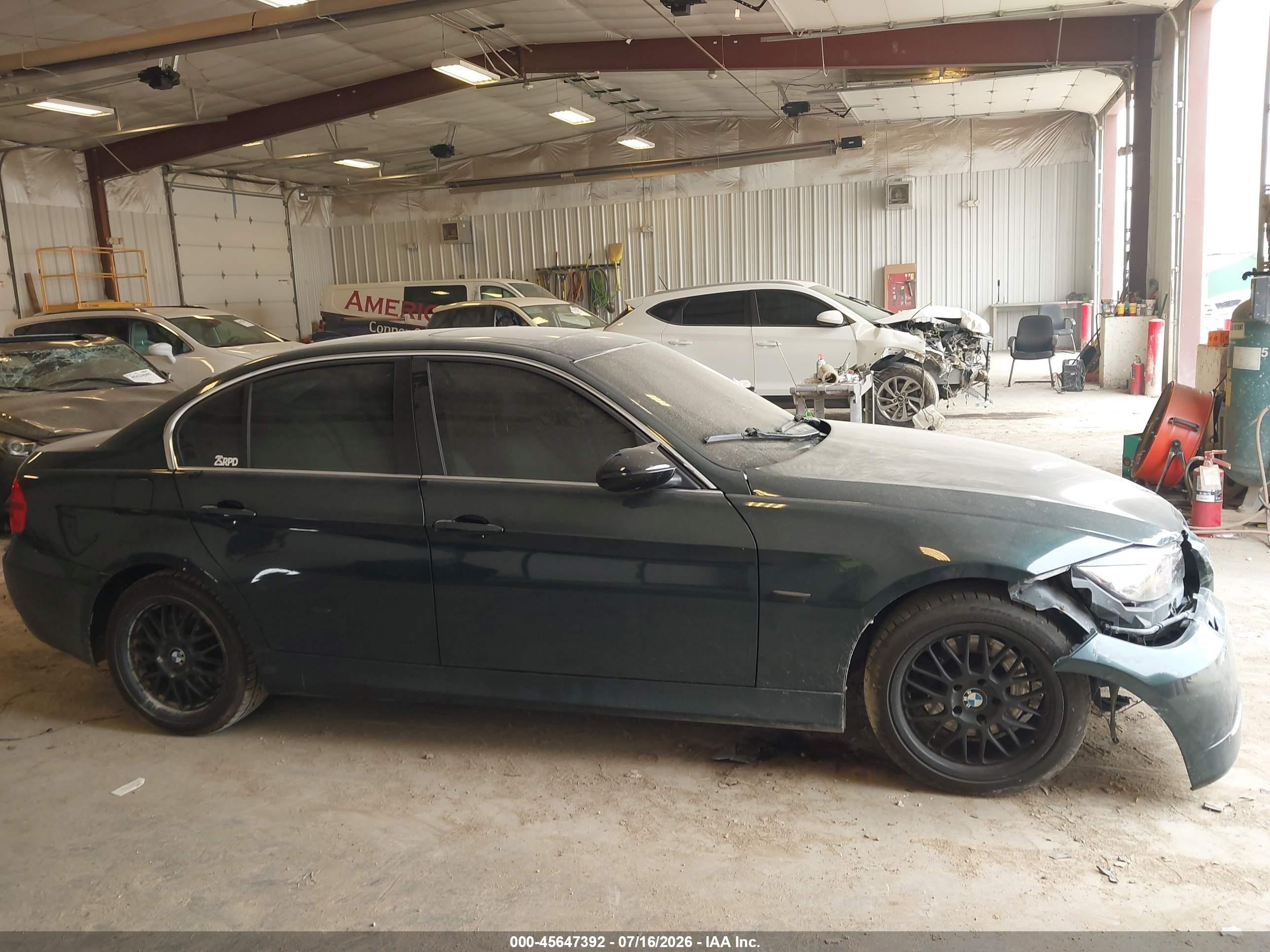2006 Bmw 330xi   Green vin: WBAVD33546KL51782