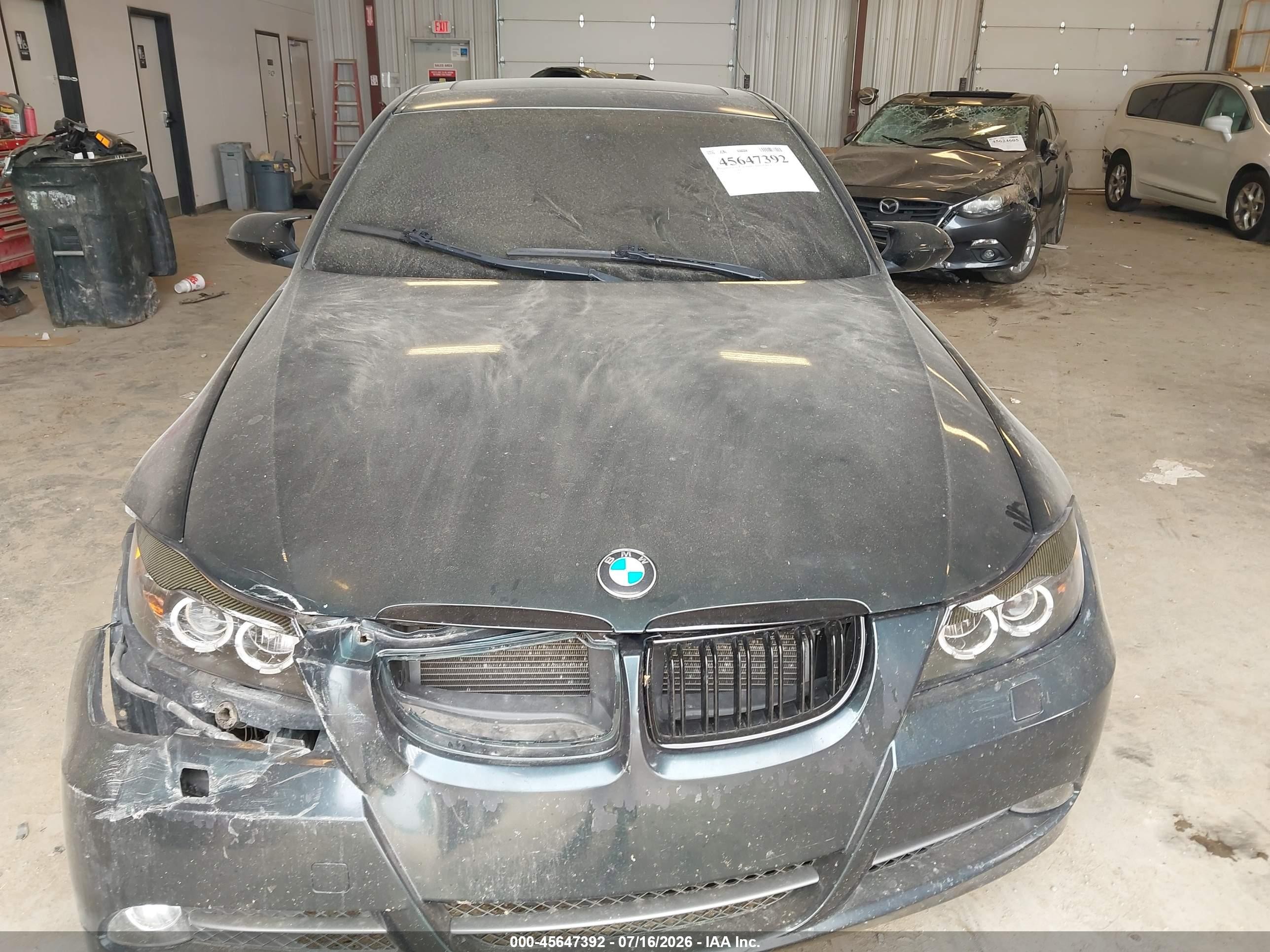 2006 Bmw 330xi   Green vin: WBAVD33546KL51782