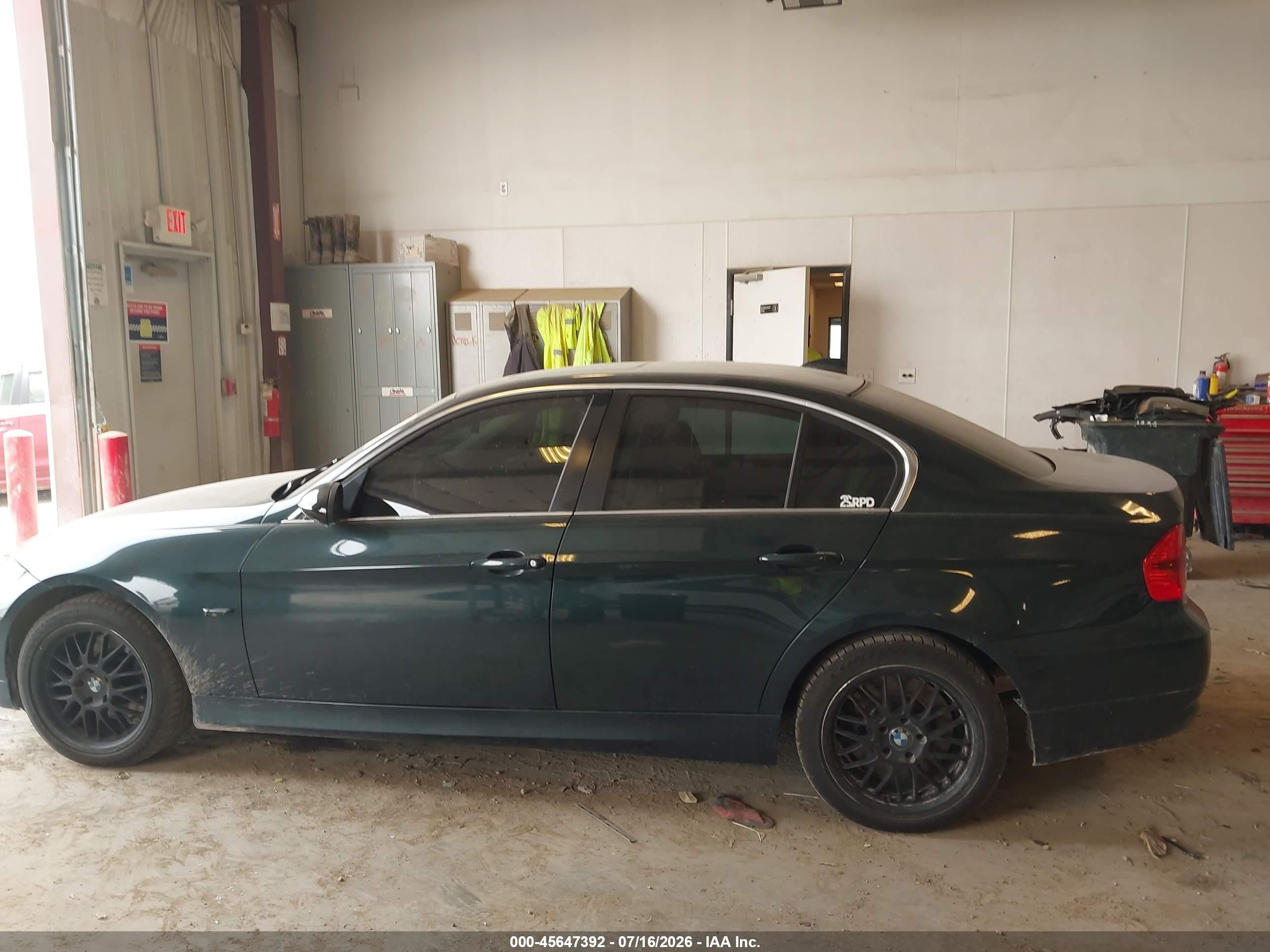 2006 Bmw 330xi   Green vin: WBAVD33546KL51782