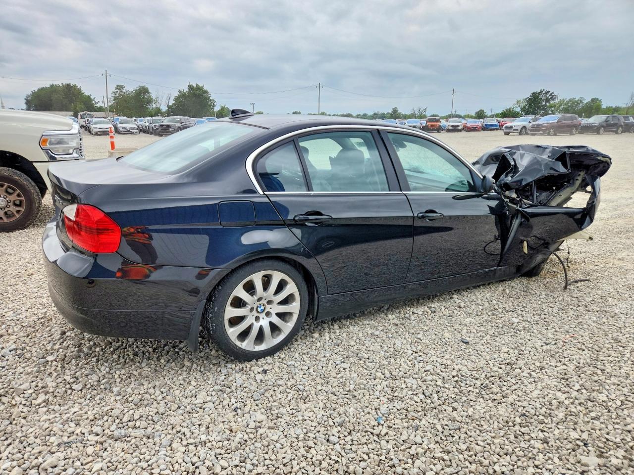 2006 Bmw 330 Xi Black vin: WBAVD33546KV59919