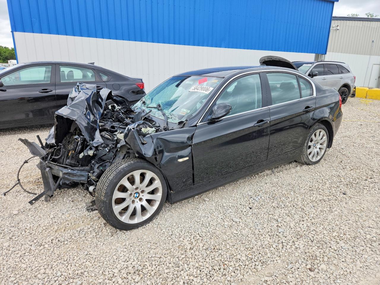2006 Bmw 330 Xi Black vin: WBAVD33546KV59919