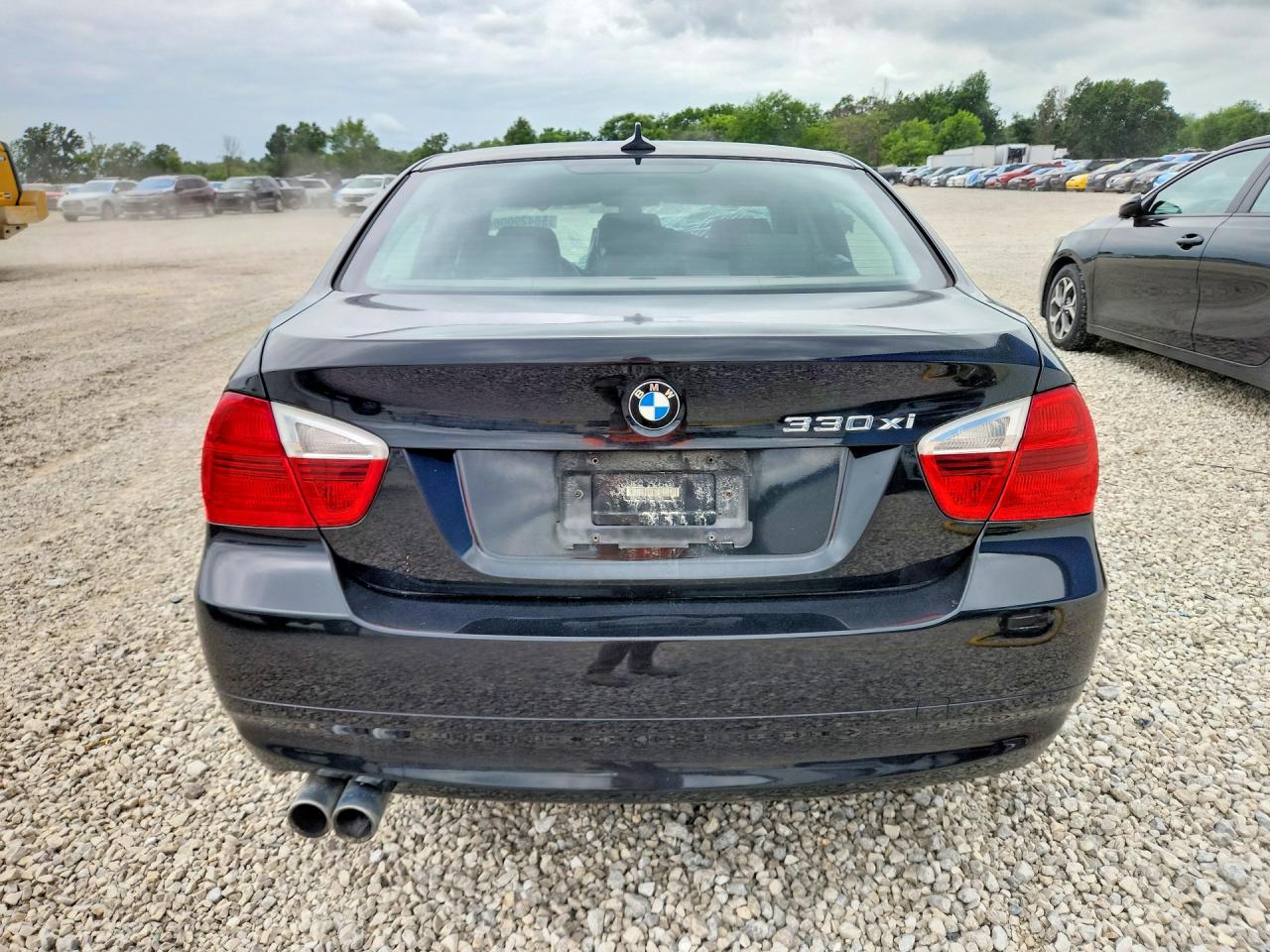 2006 Bmw 330 Xi Black vin: WBAVD33546KV59919