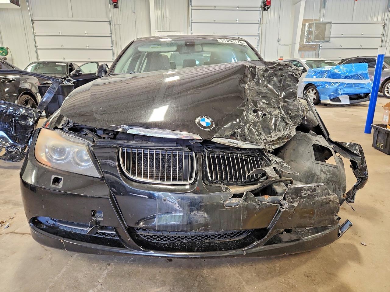 2006 Bmw 330 Xi Black vin: WBAVD33546KV62805
