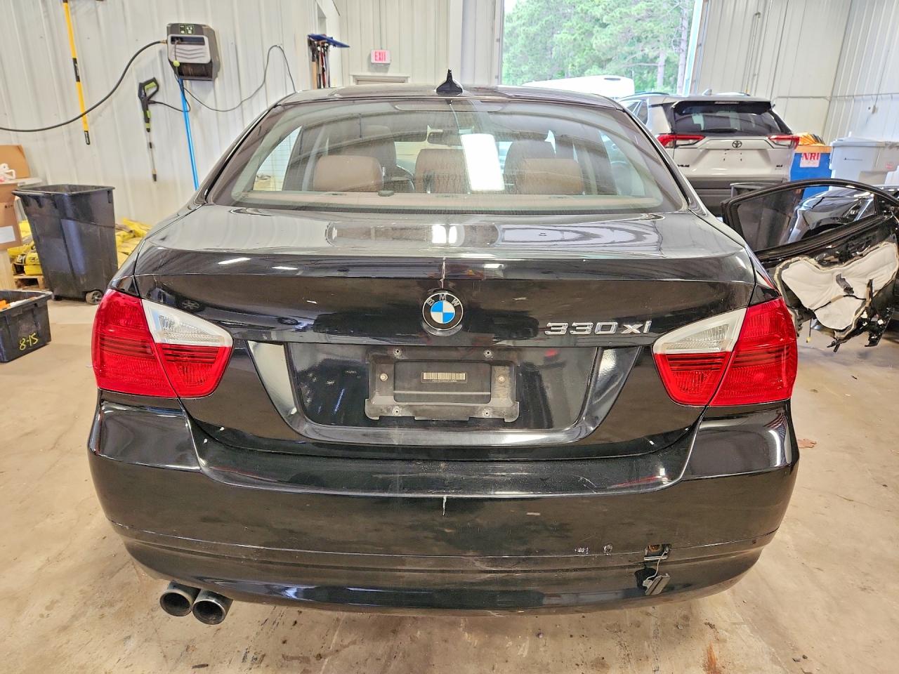 2006 Bmw 330 Xi Black vin: WBAVD33546KV62805
