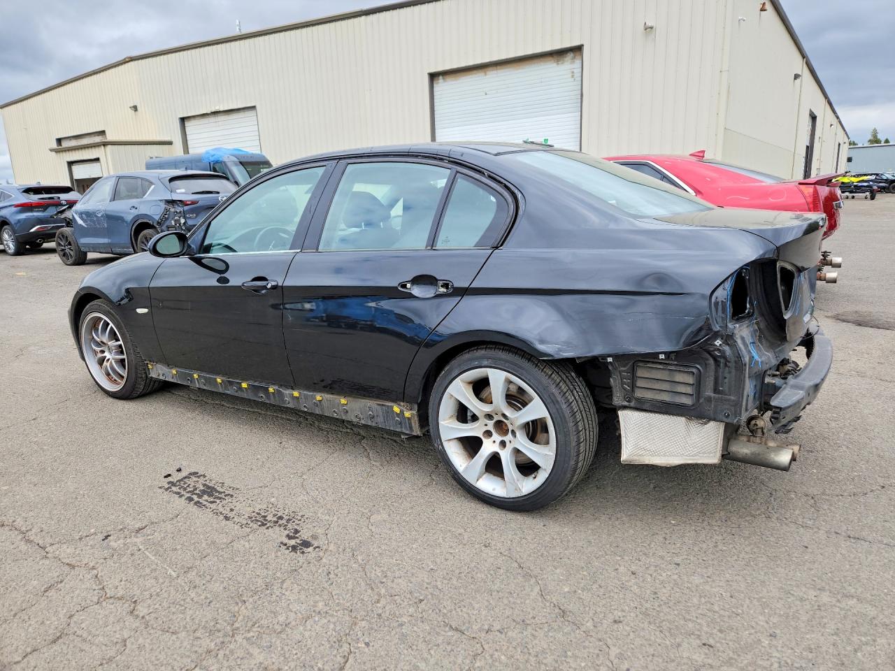 2006 Bmw 330xi Black vin: WBAVD33546KV65252