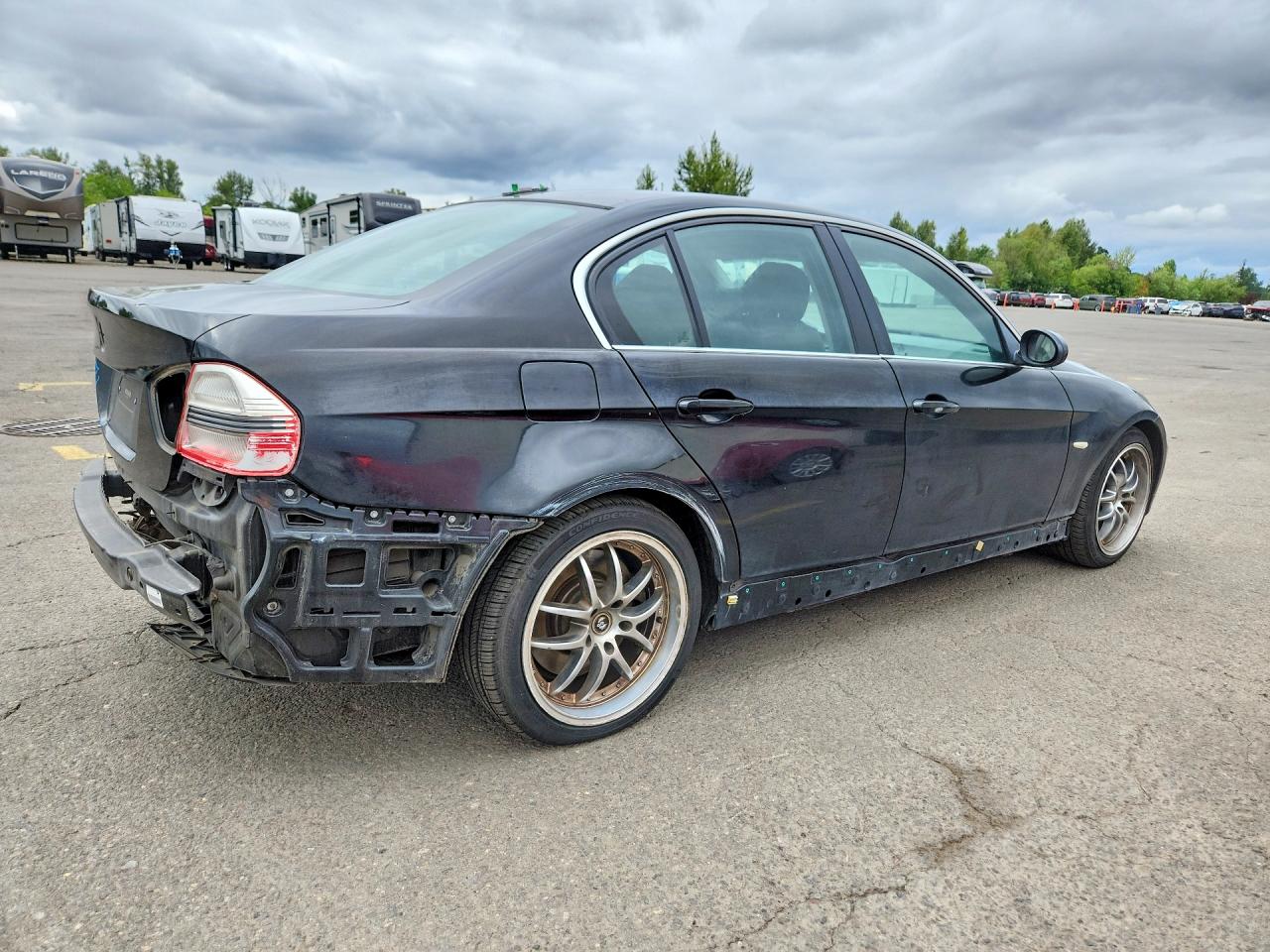 2006 Bmw 330xi Black vin: WBAVD33546KV65252