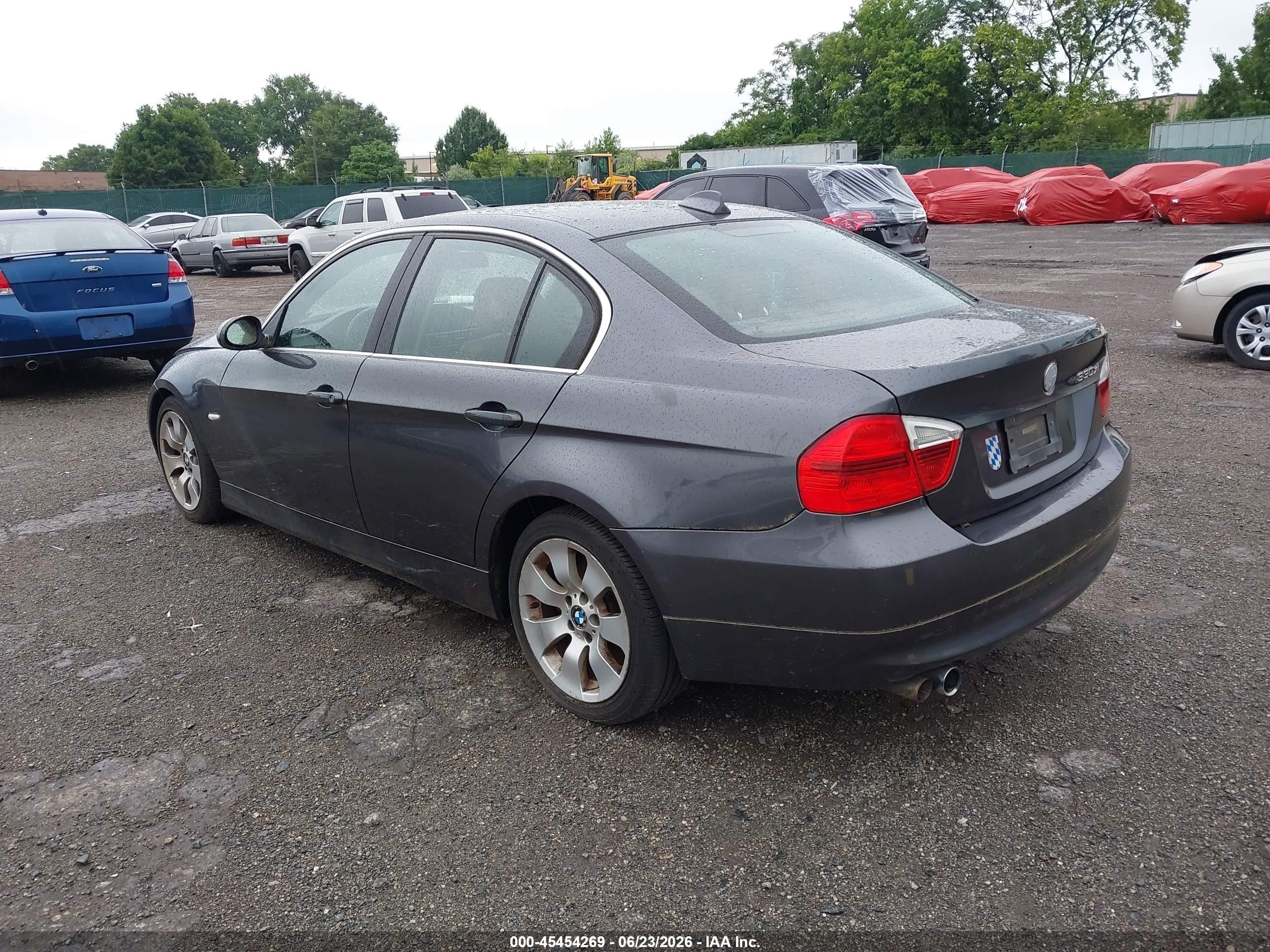 2006 Bmw 330xi   Gray vin: WBAVD33556KV64286