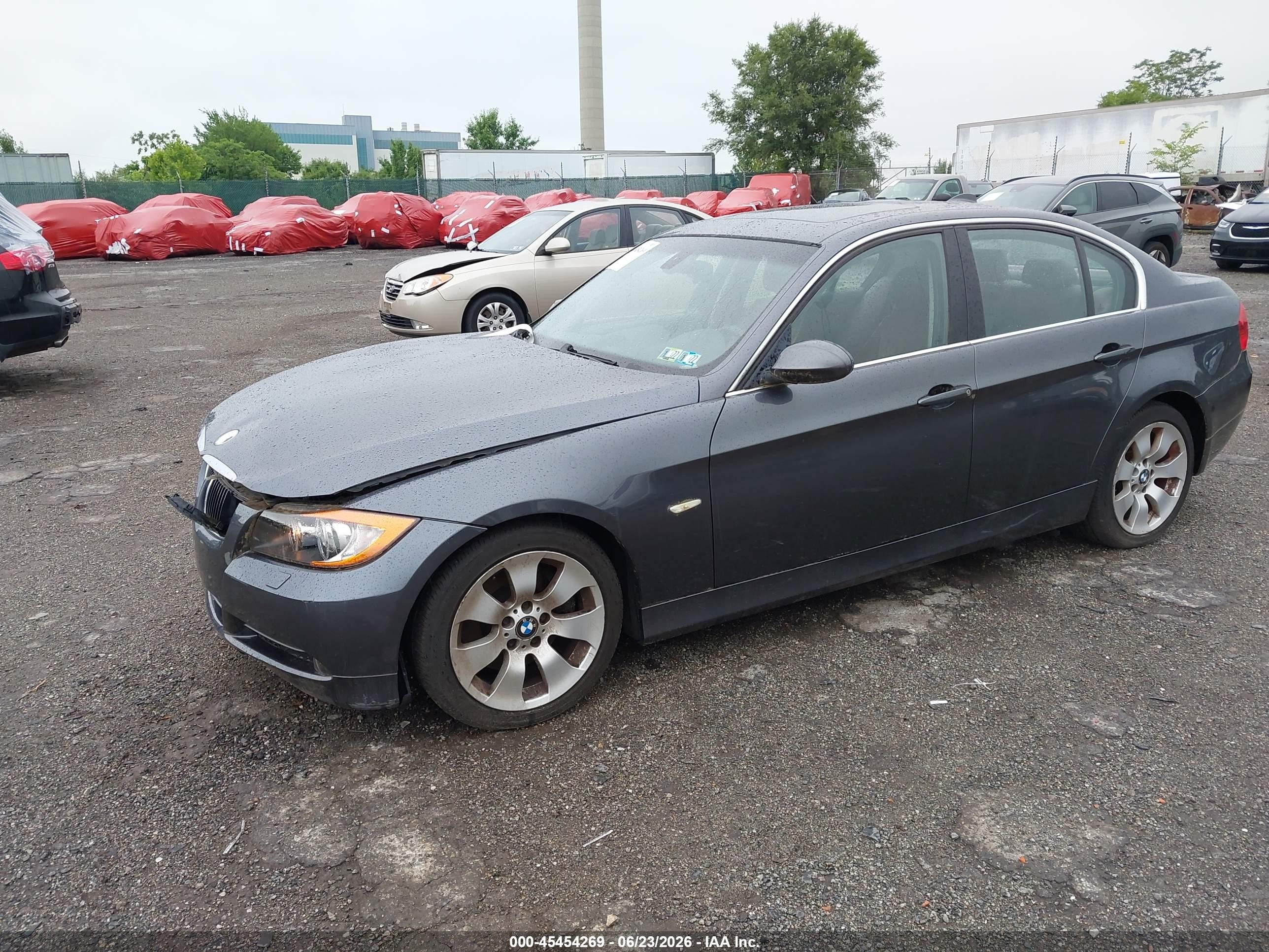 2006 Bmw 330xi   Gray vin: WBAVD33556KV64286