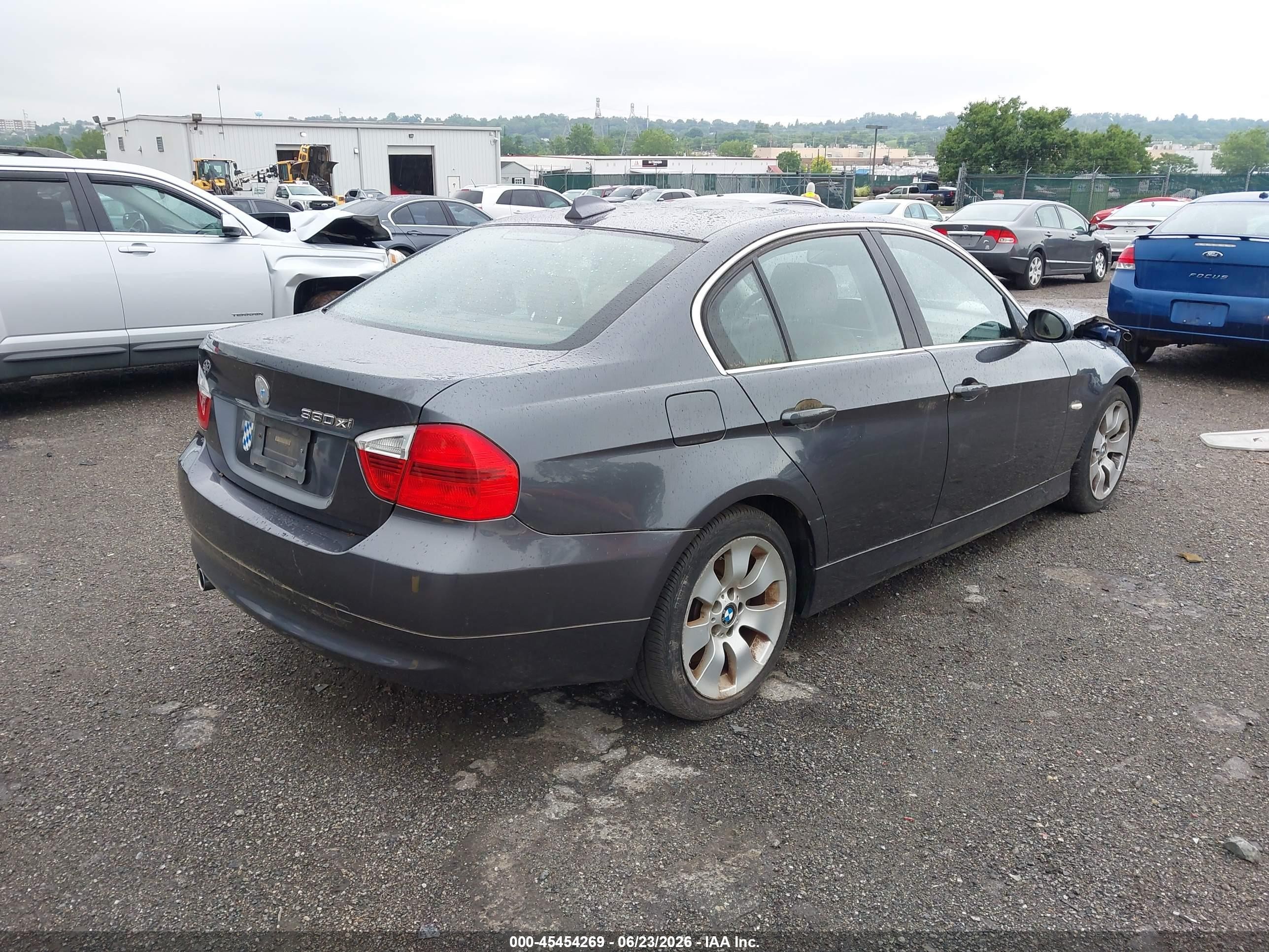 2006 Bmw 330xi   Gray vin: WBAVD33556KV64286
