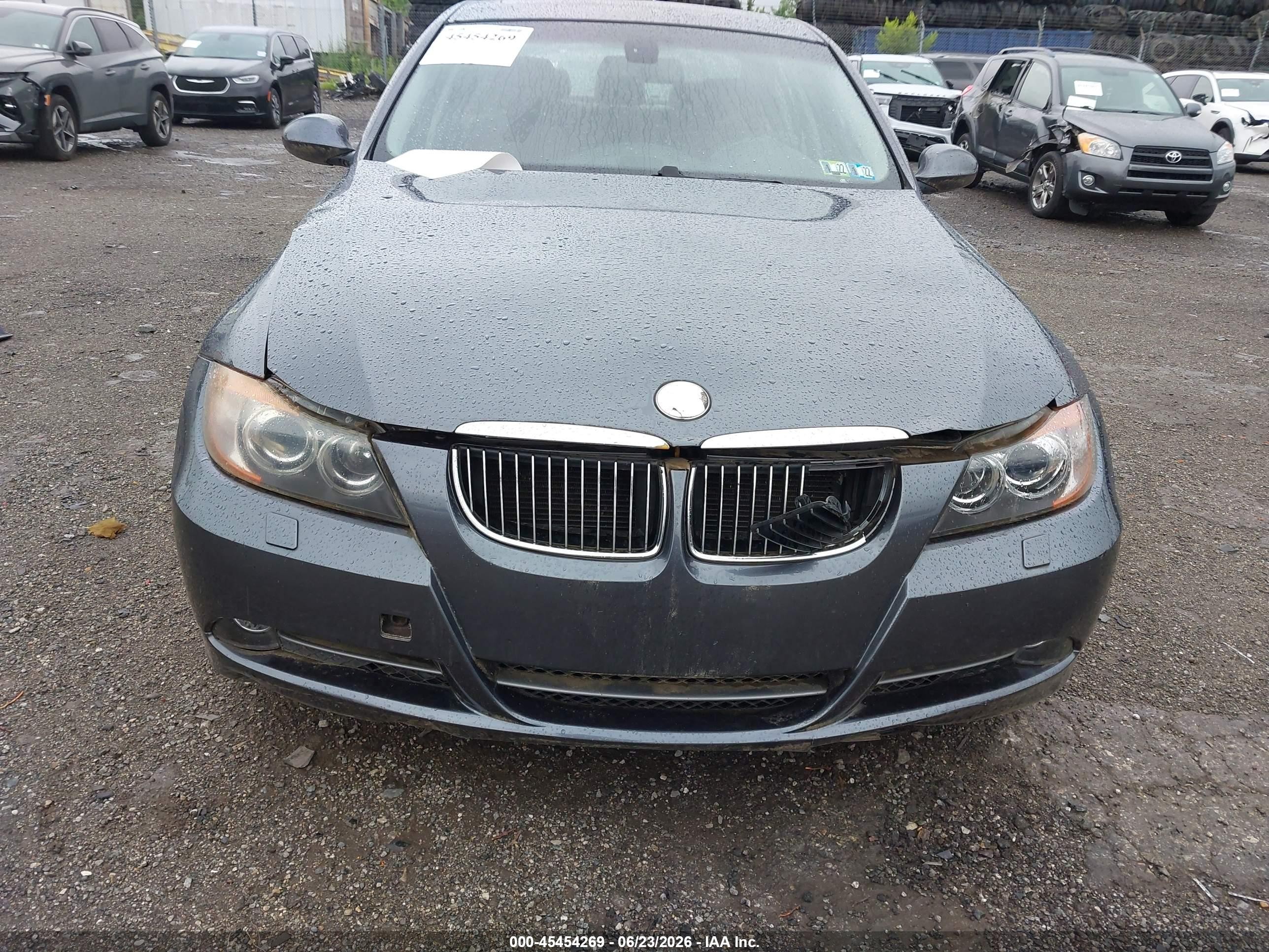 2006 Bmw 330xi   Gray vin: WBAVD33556KV64286