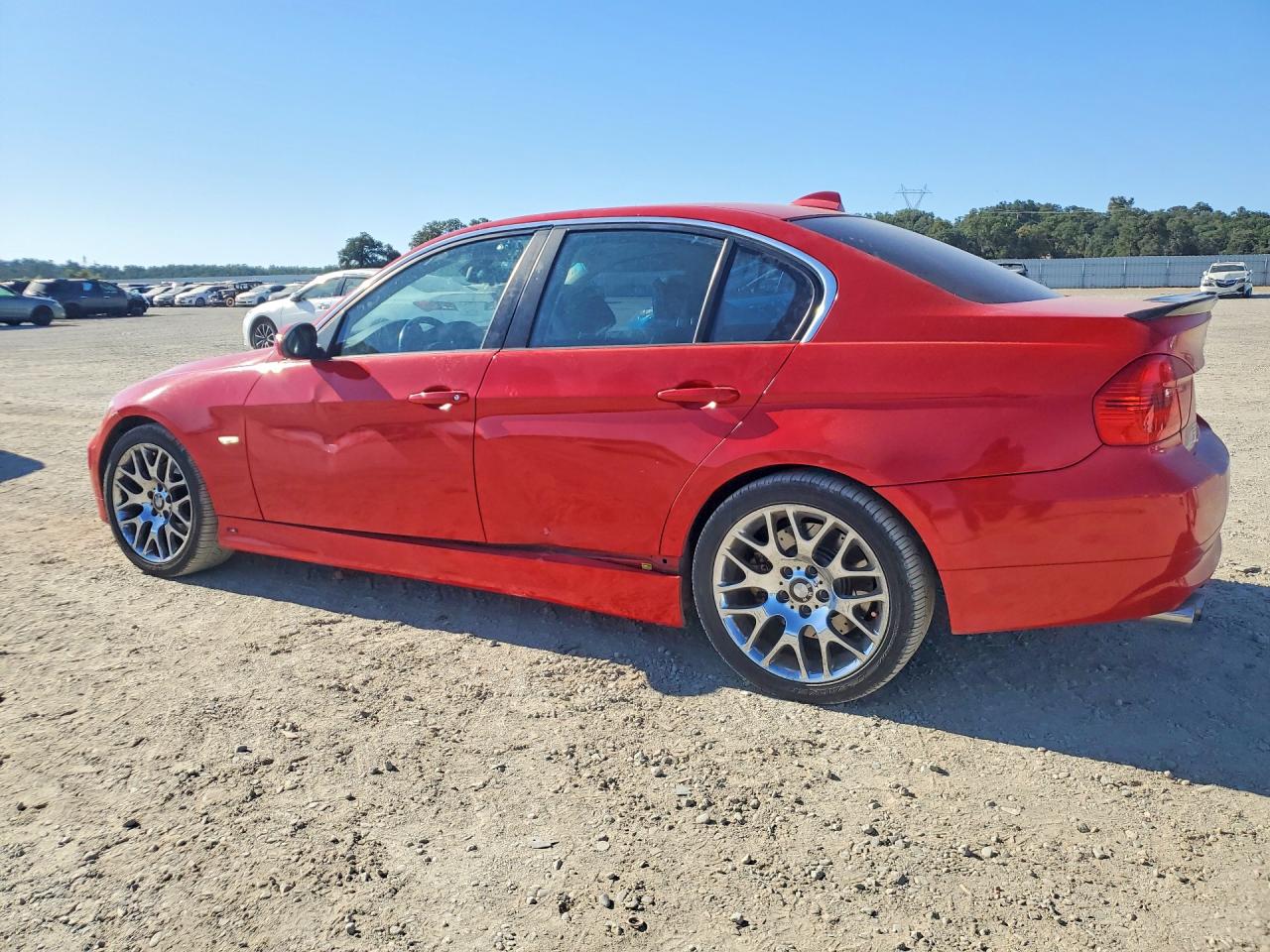 2006 Bmw 330 Xi Red vin: WBAVD33556KV66720