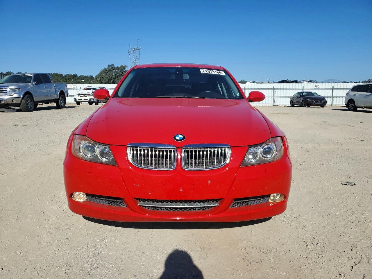 2006 Bmw 330 Xi Red vin: WBAVD33556KV66720