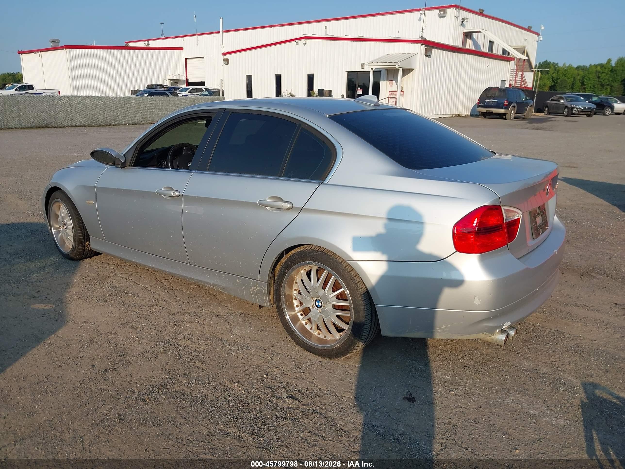 2006 Bmw 330xi   Серебряный vin: WBAVD33586KV61964