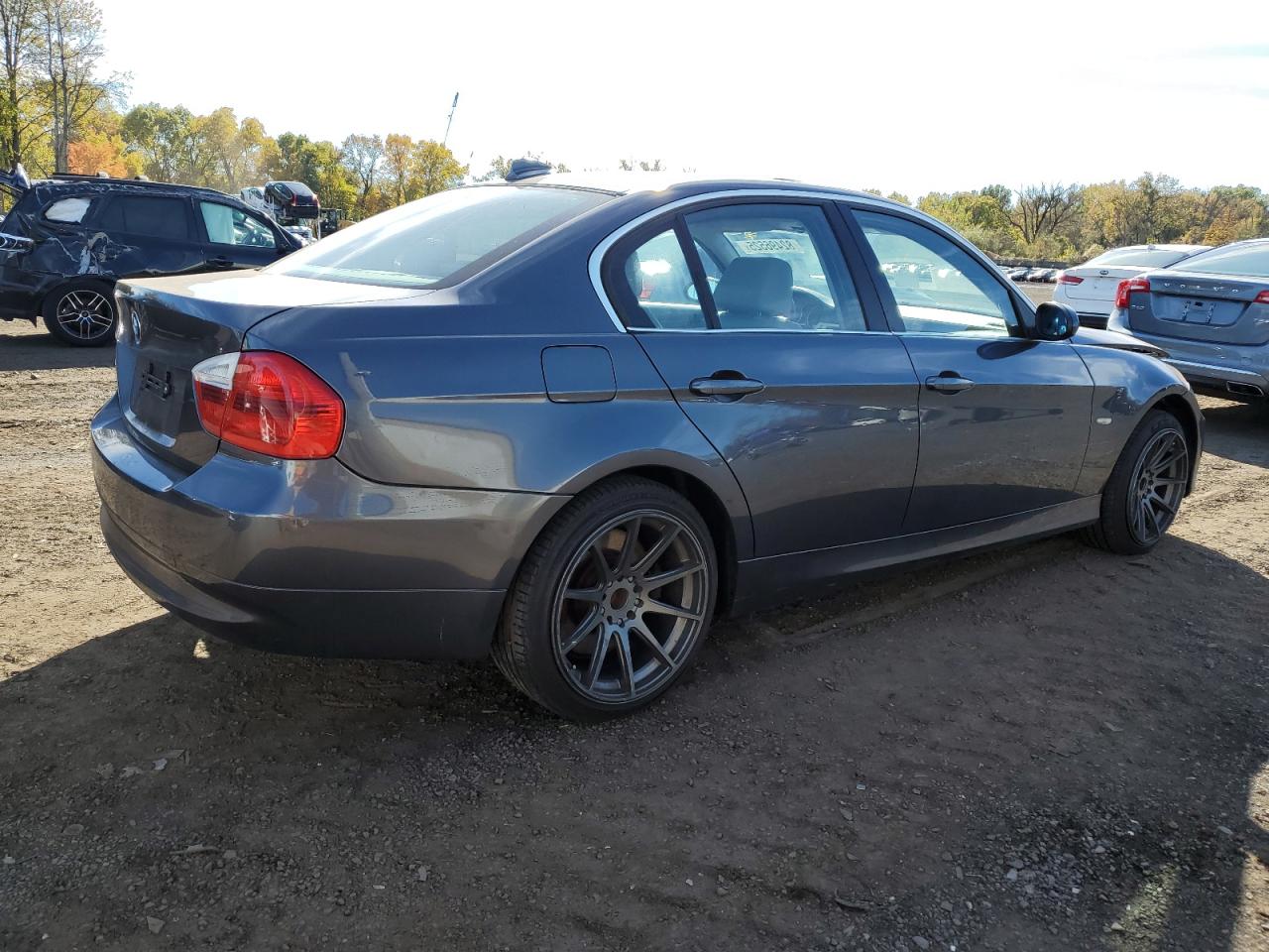 2006 Bmw 330 Xi Gray vin: WBAVD33586KV65433