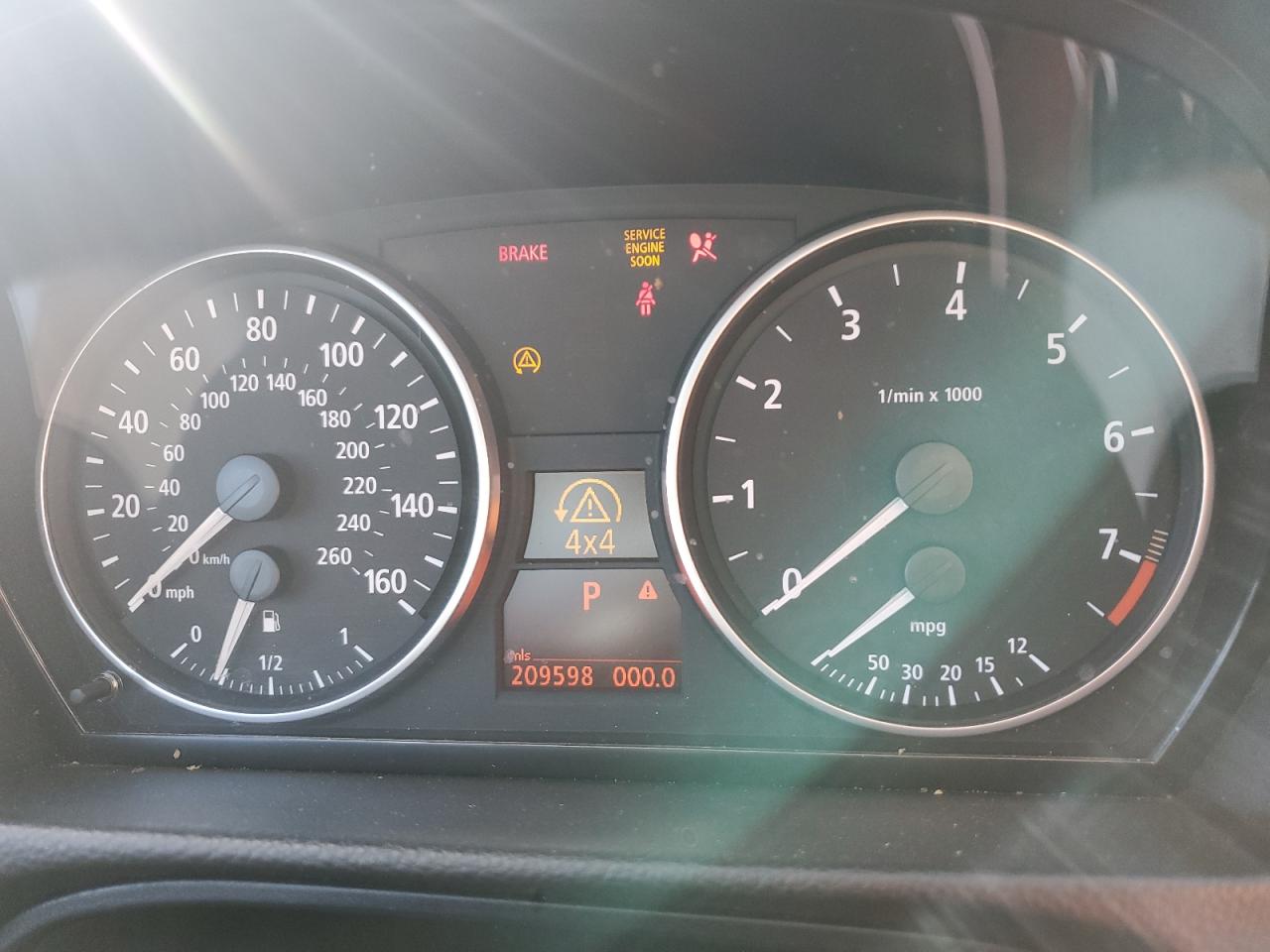 2006 Bmw 330 Xi Gray vin: WBAVD33586KV65433