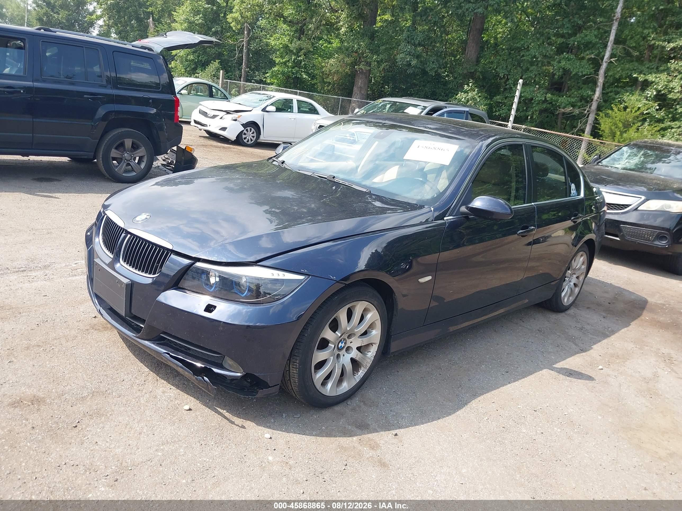 2006 Bmw 330xi   Blue vin: WBAVD33586KV67991