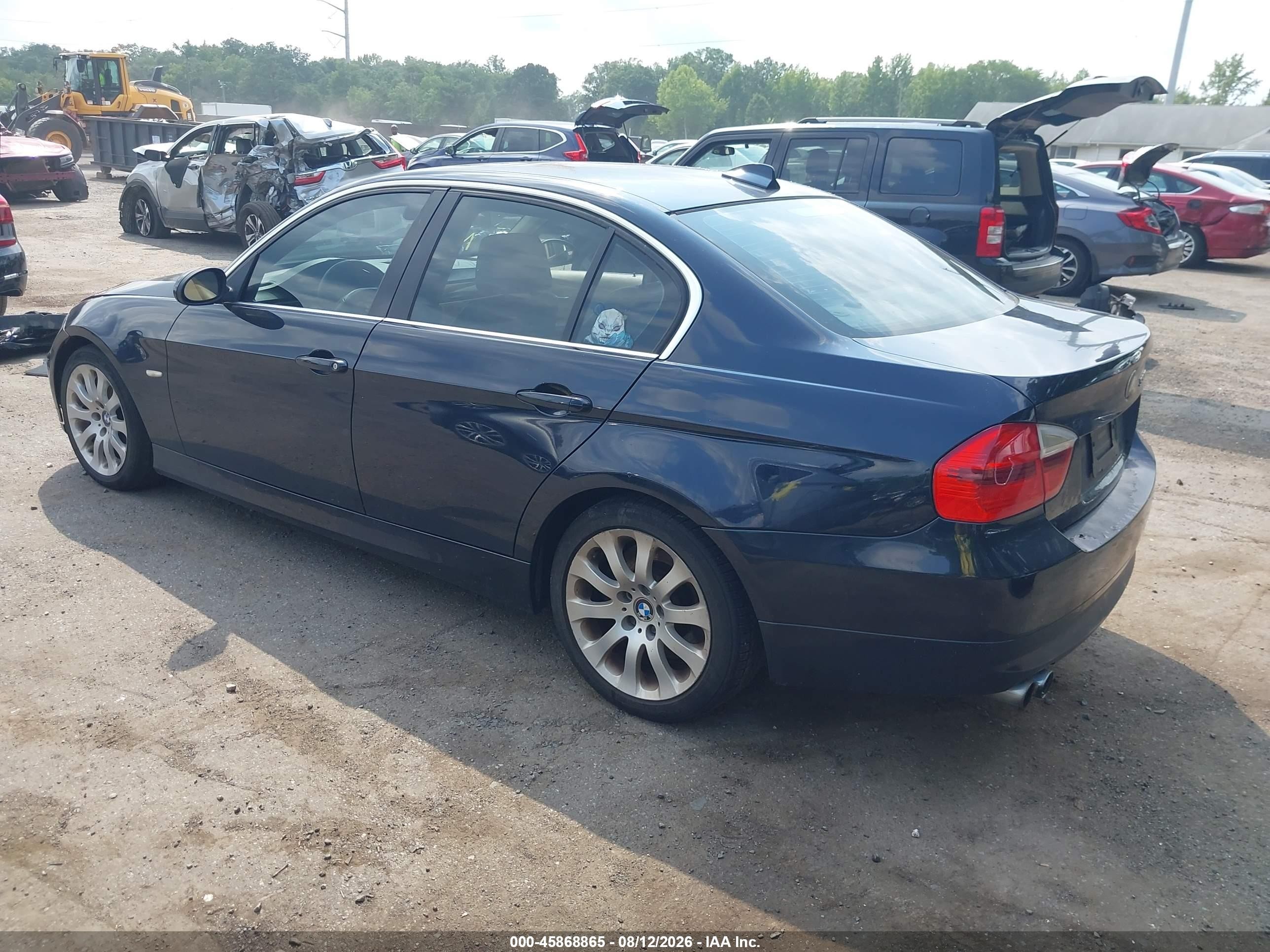 2006 Bmw 330xi   Blue vin: WBAVD33586KV67991