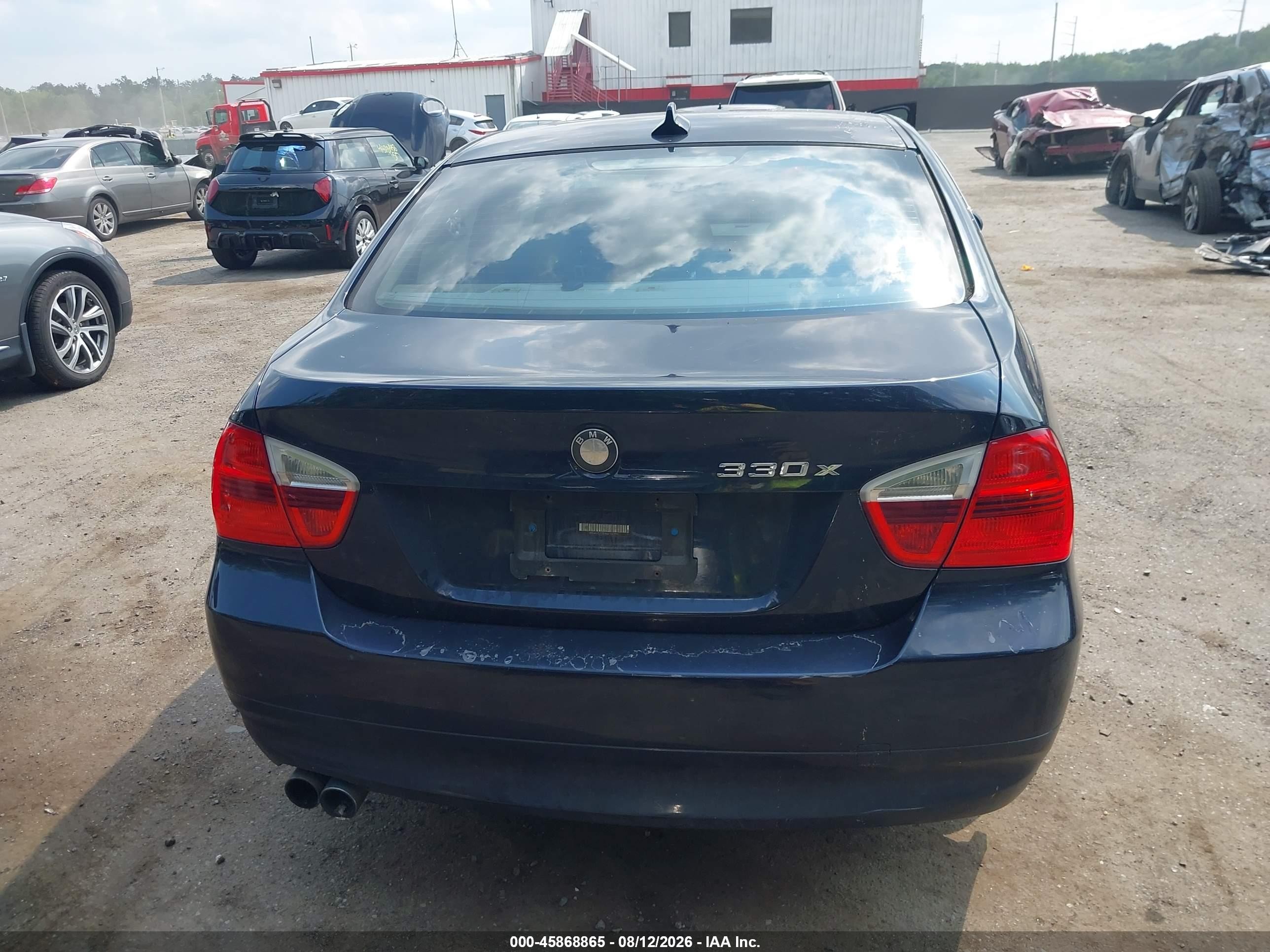 2006 Bmw 330xi   Blue vin: WBAVD33586KV67991