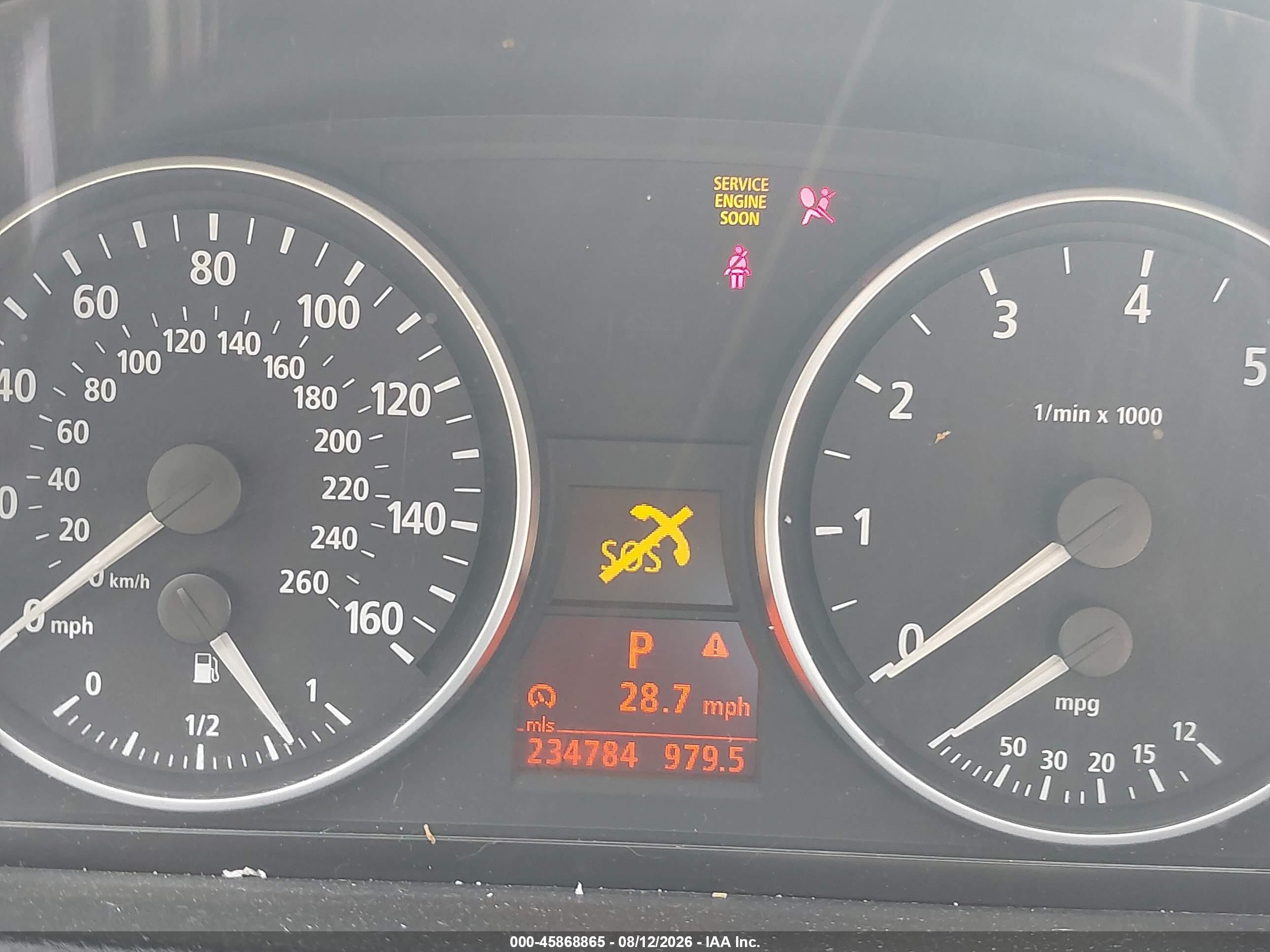 2006 Bmw 330xi   Blue vin: WBAVD33586KV67991