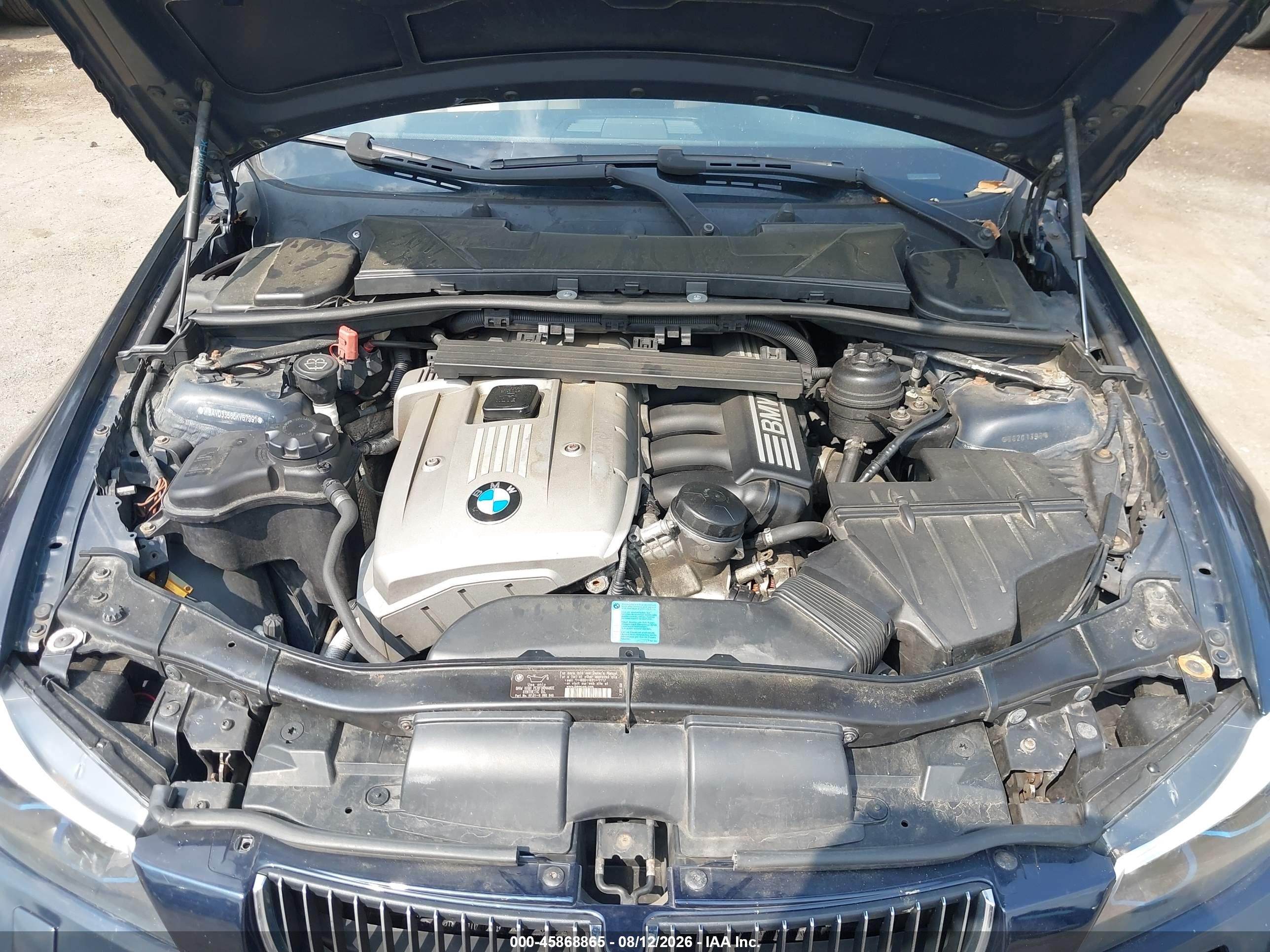 2006 Bmw 330xi   Blue vin: WBAVD33586KV67991