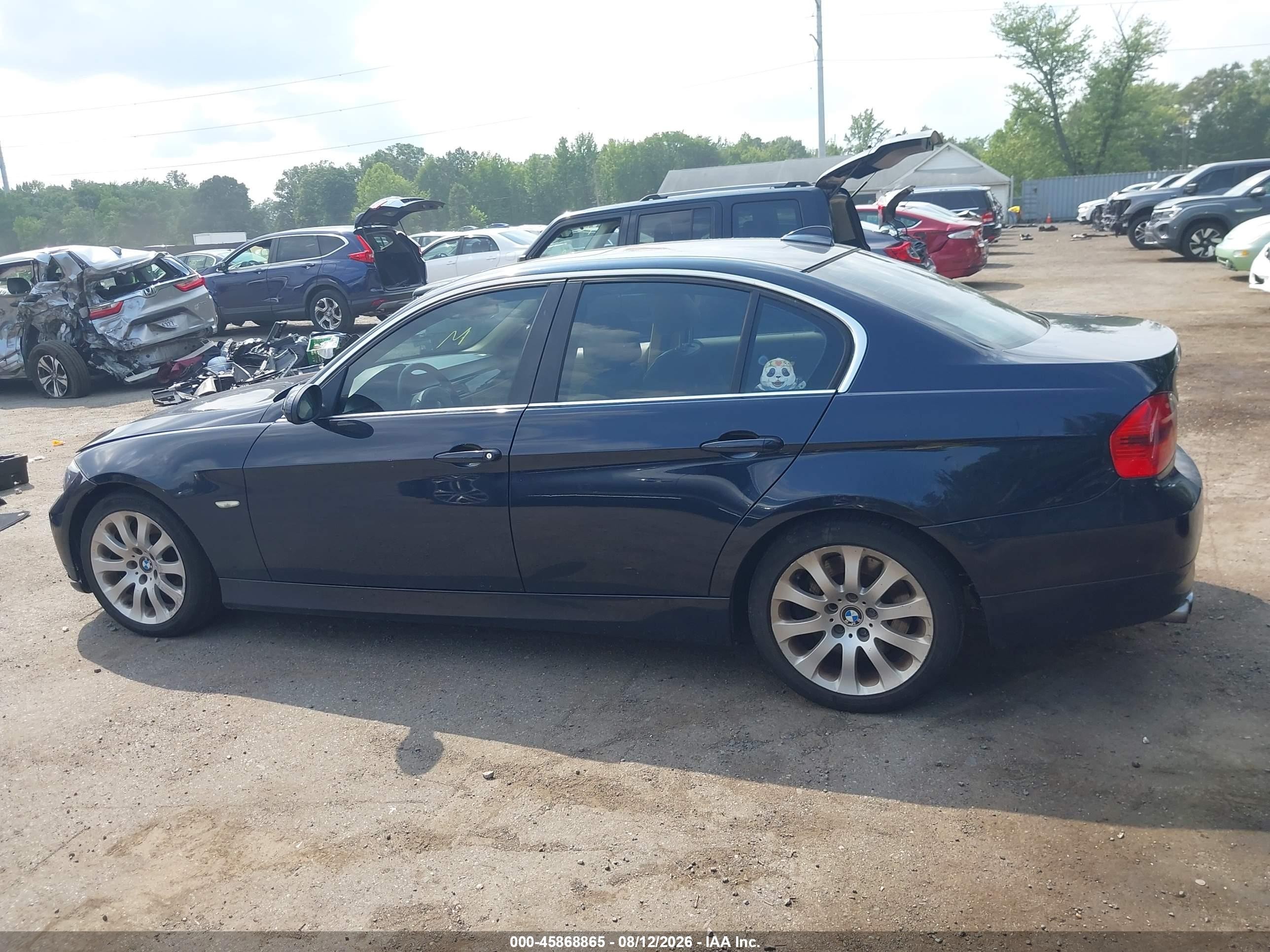 2006 Bmw 330xi   Blue vin: WBAVD33586KV67991