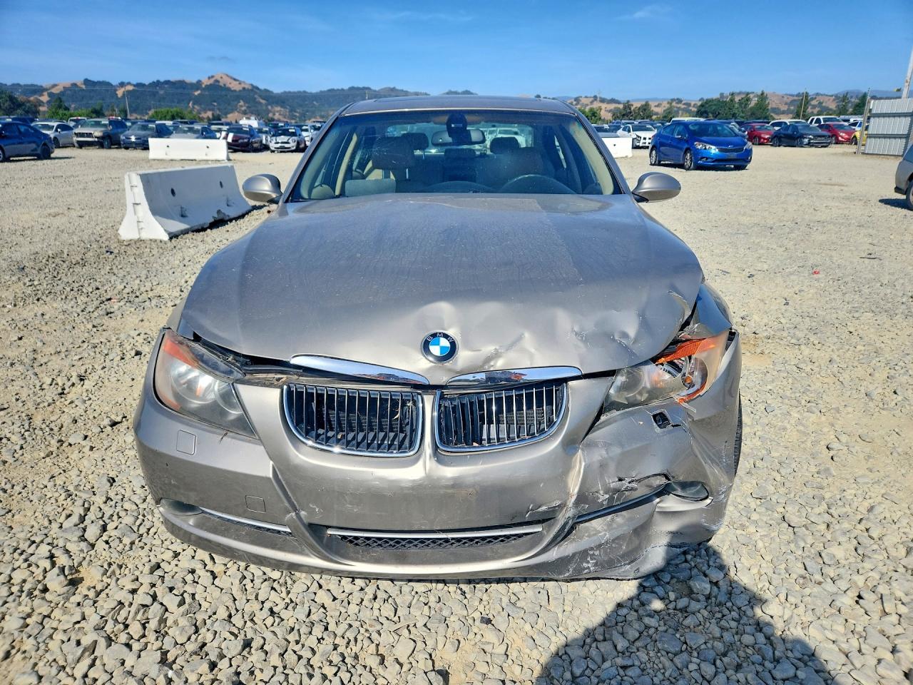 2007 Bmw 335 Xi Beige vin: WBAVD53517A007040