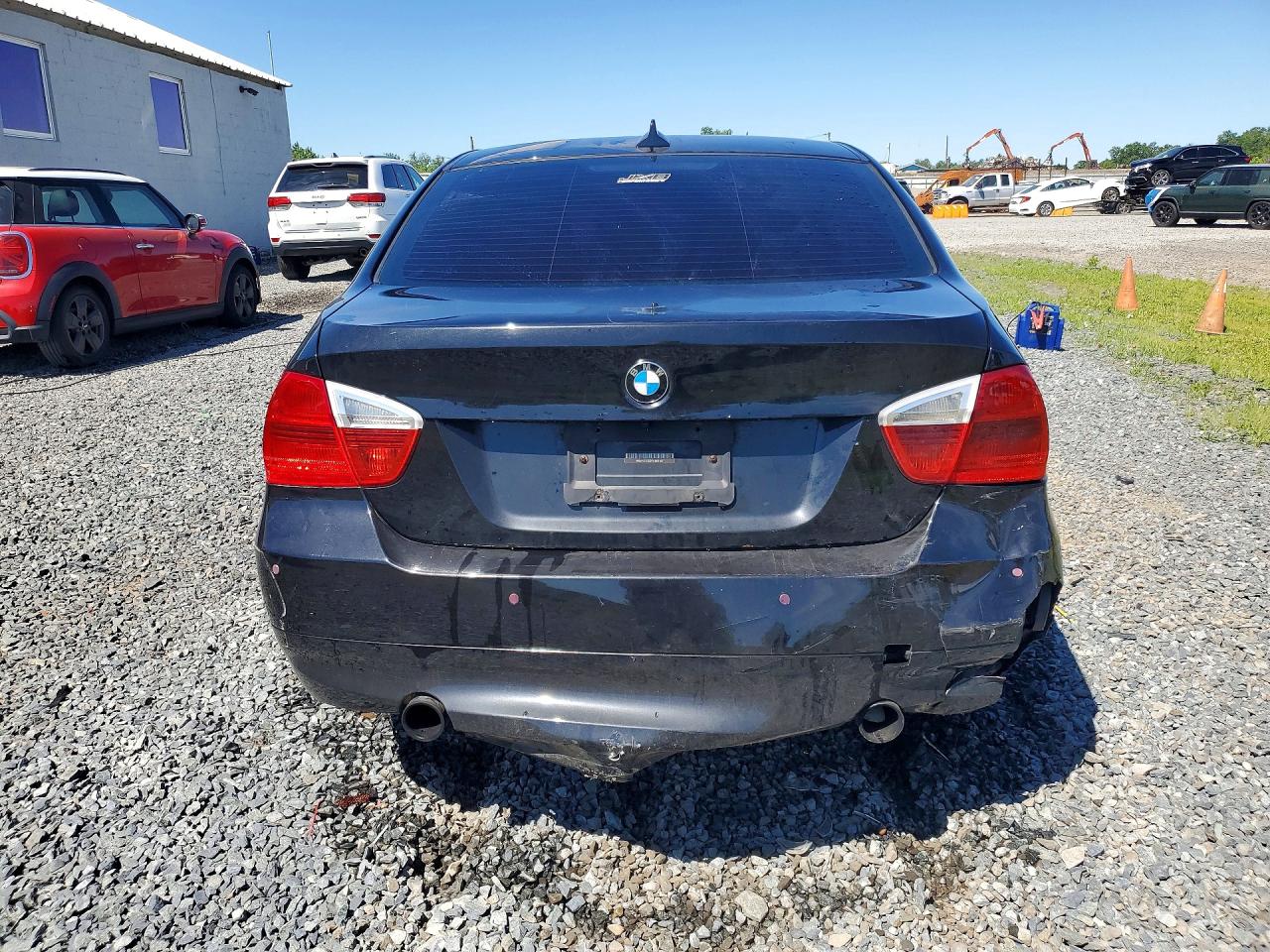 2007 Bmw 335 Xi Black vin: WBAVD53527A006057