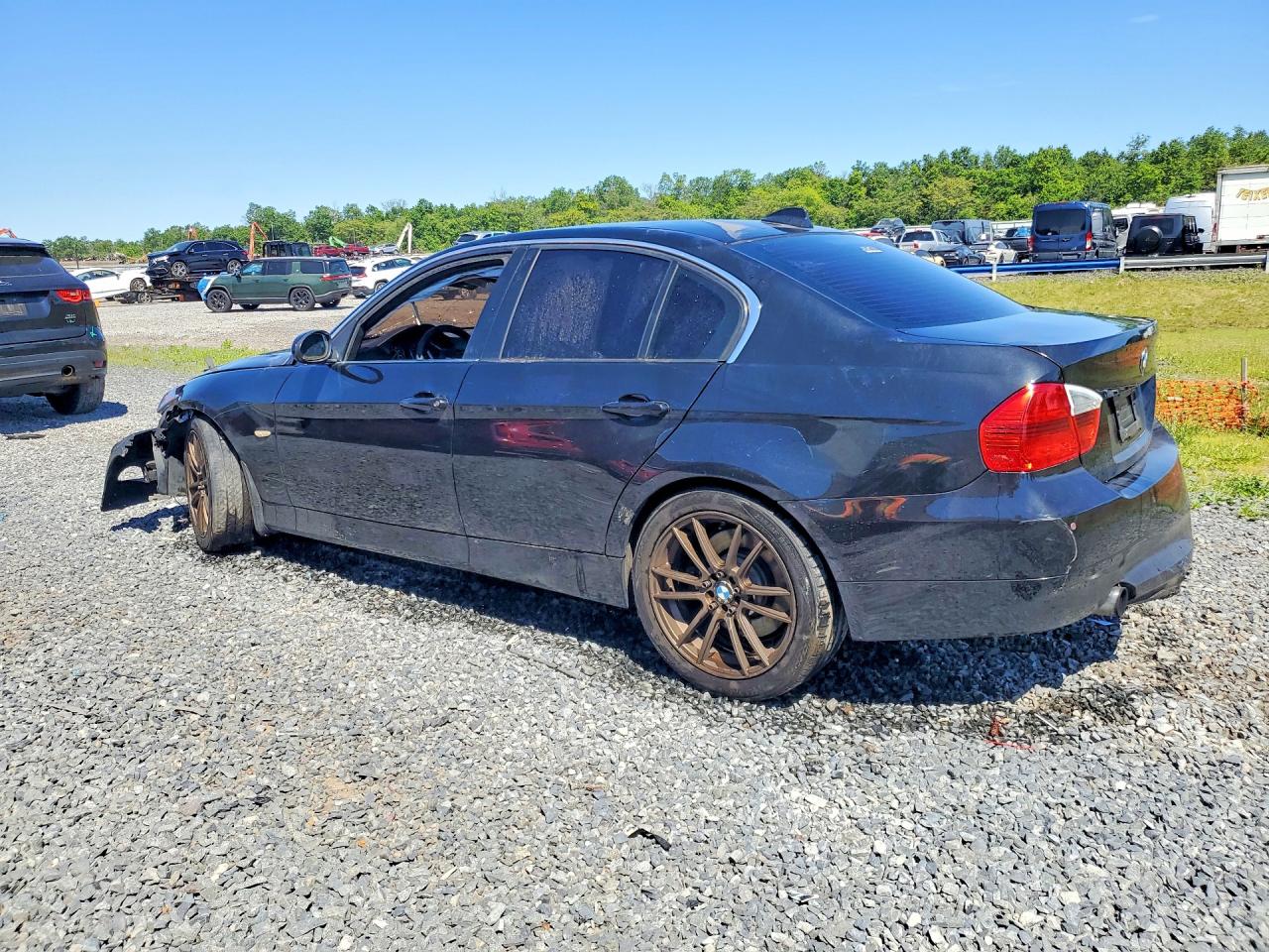 2007 Bmw 335 Xi Black vin: WBAVD53527A006057