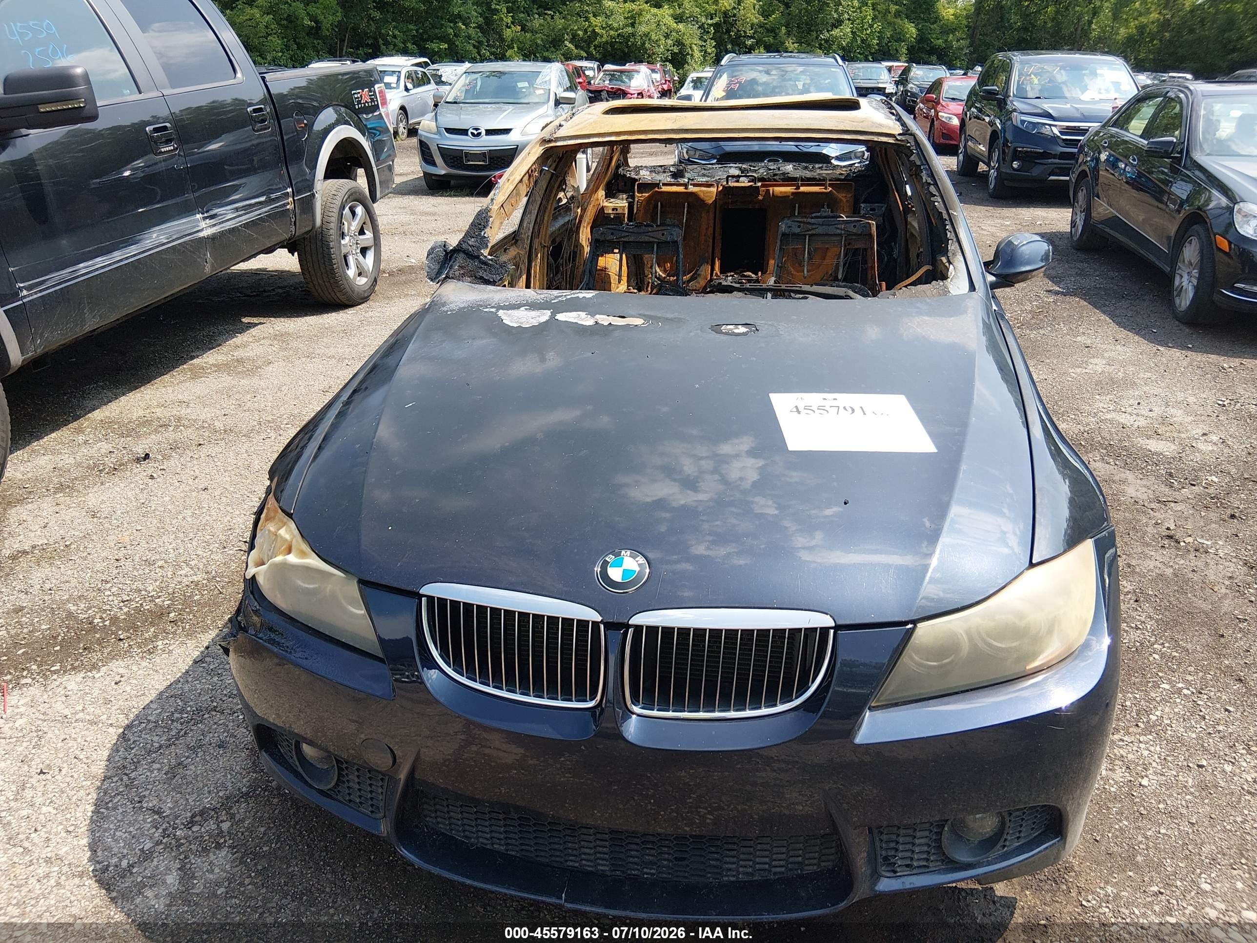 2008 Bmw 335xi   Blue vin: WBAVD53538A253024