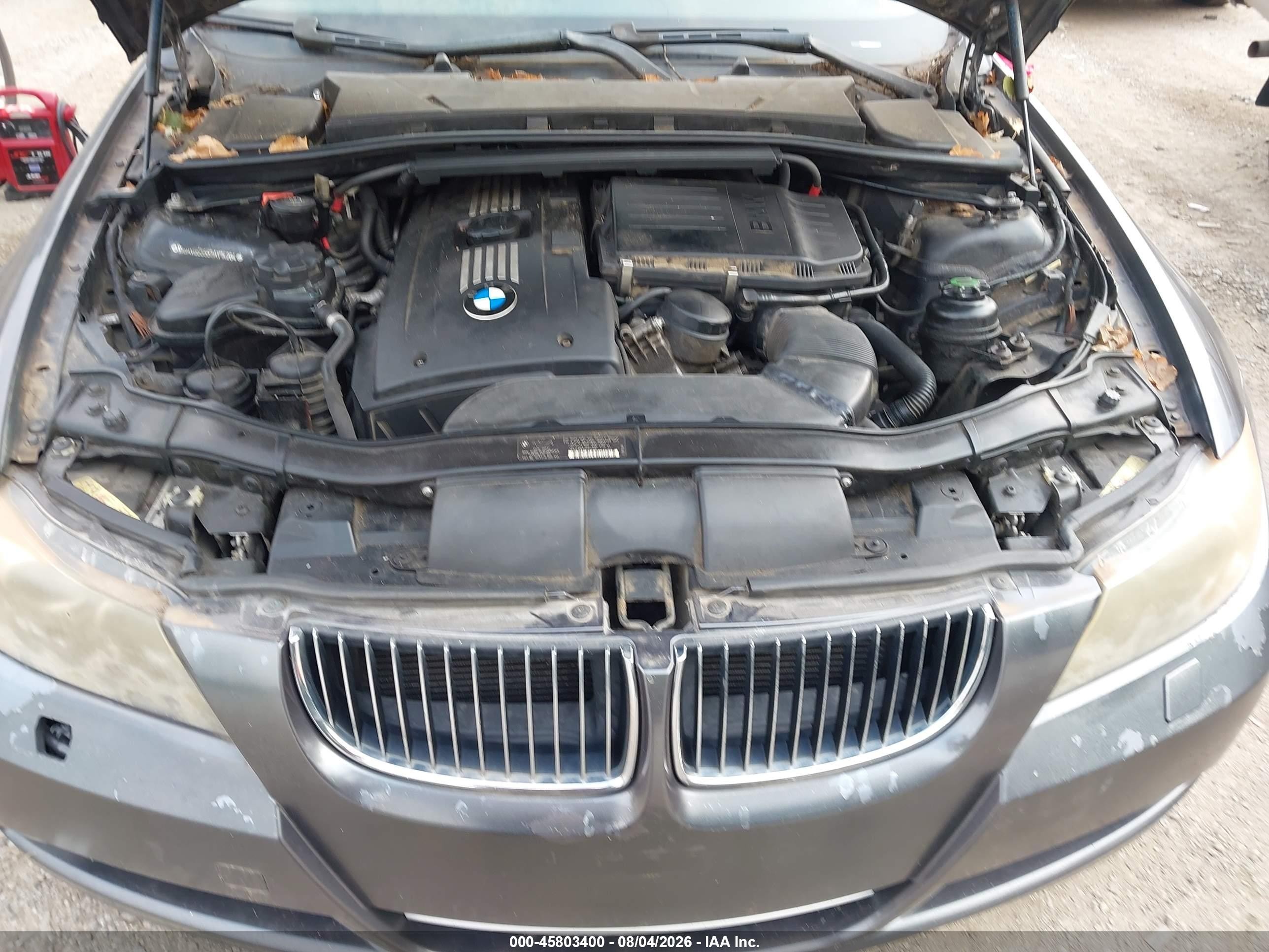 2007 Bmw 335xi   Gray vin: WBAVD53557AV14264