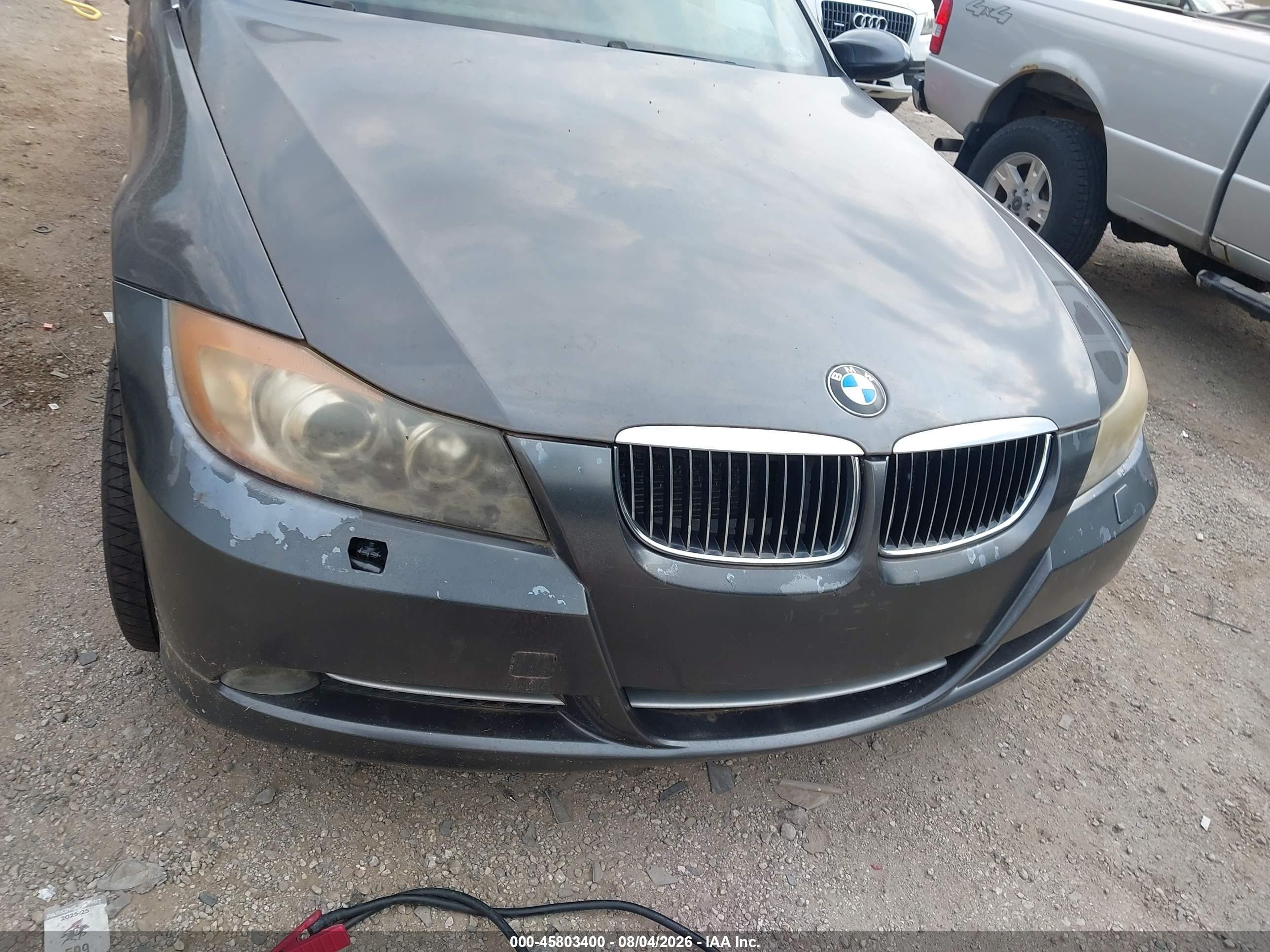 2007 Bmw 335xi   Gray vin: WBAVD53557AV14264